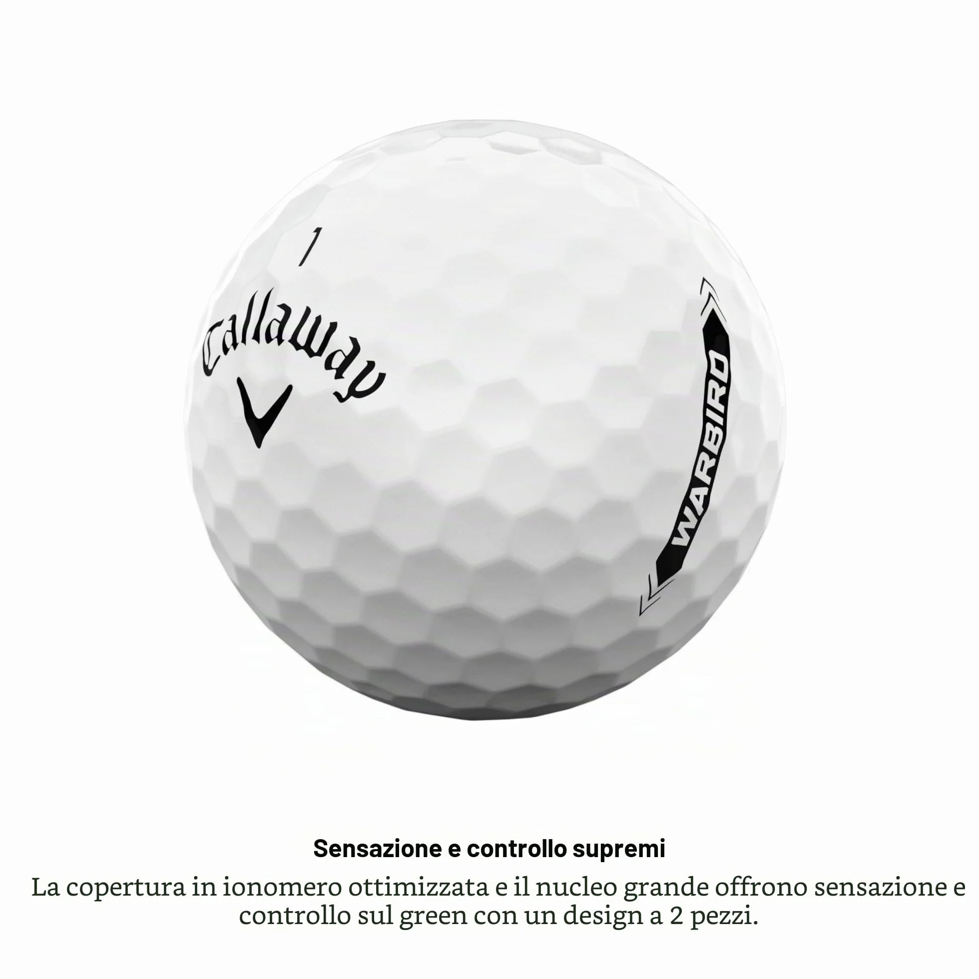 Callaway Warbird Pallina da Golf Unisex Adulto