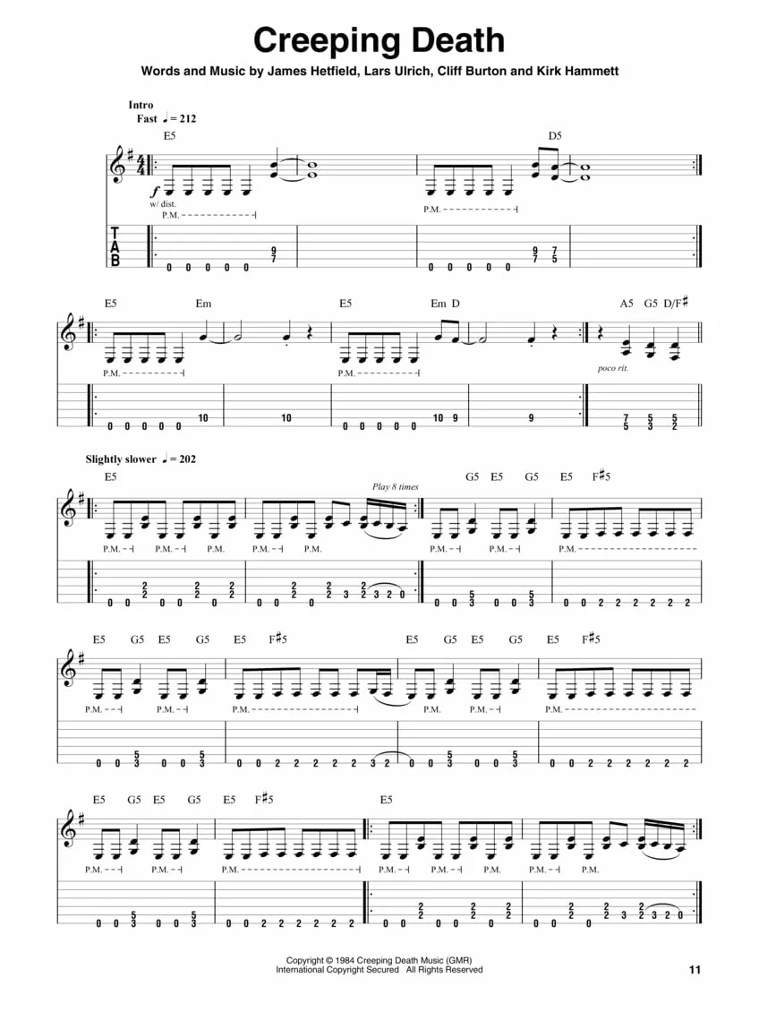 Metallica: 1983-1988. Chitarra solo. Include Audio-online: Play 8 Songs with Tab and Sound-Alike Audio, Includes Downloadable Audio