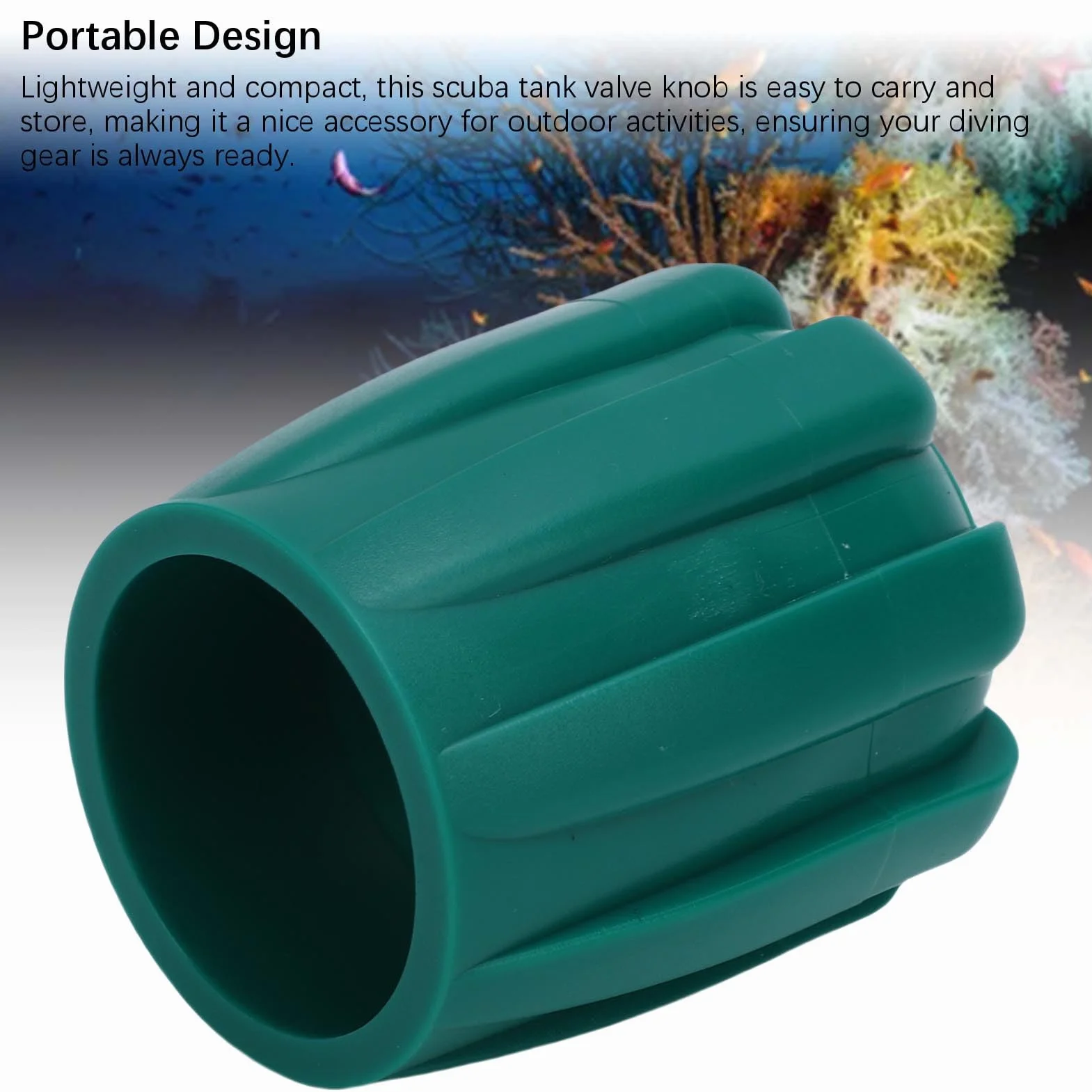 Manopola Valvola Serbatoio Immersione Subacqueo Verde