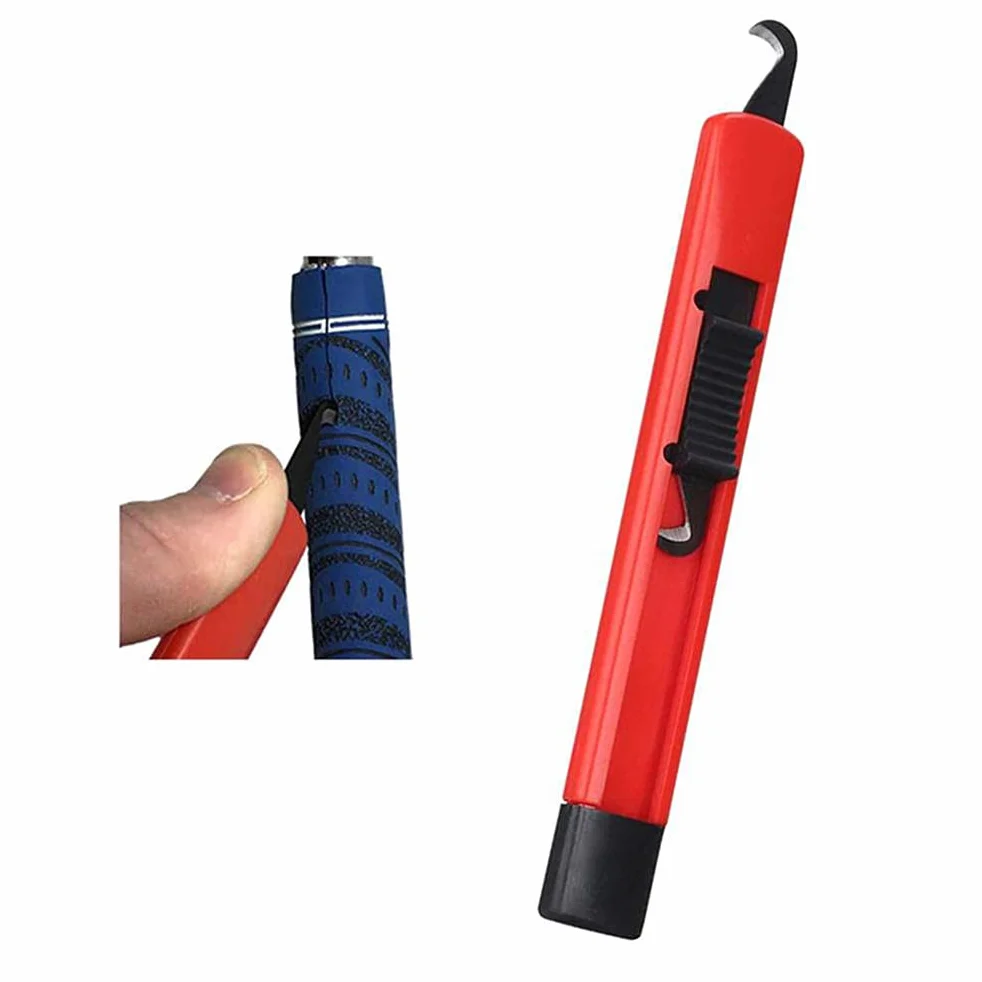 KENANLAN Kit Completo di Impugnature per Regripping Club 15 Nastri Morsetto Gancio Lama Solvente