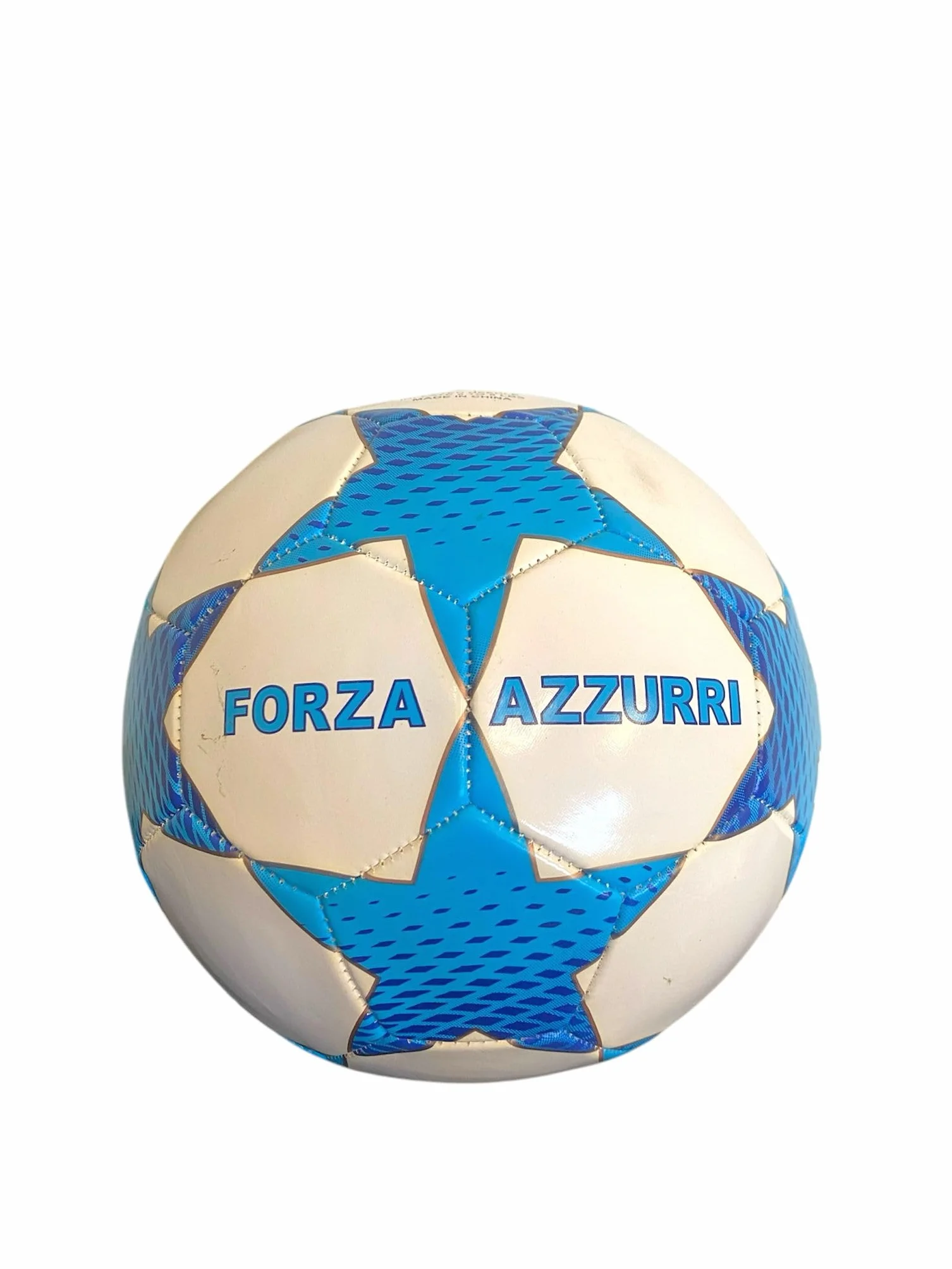 Pallone Napoli calcio Forza Azzurri tazza ceramica regalo tifoso