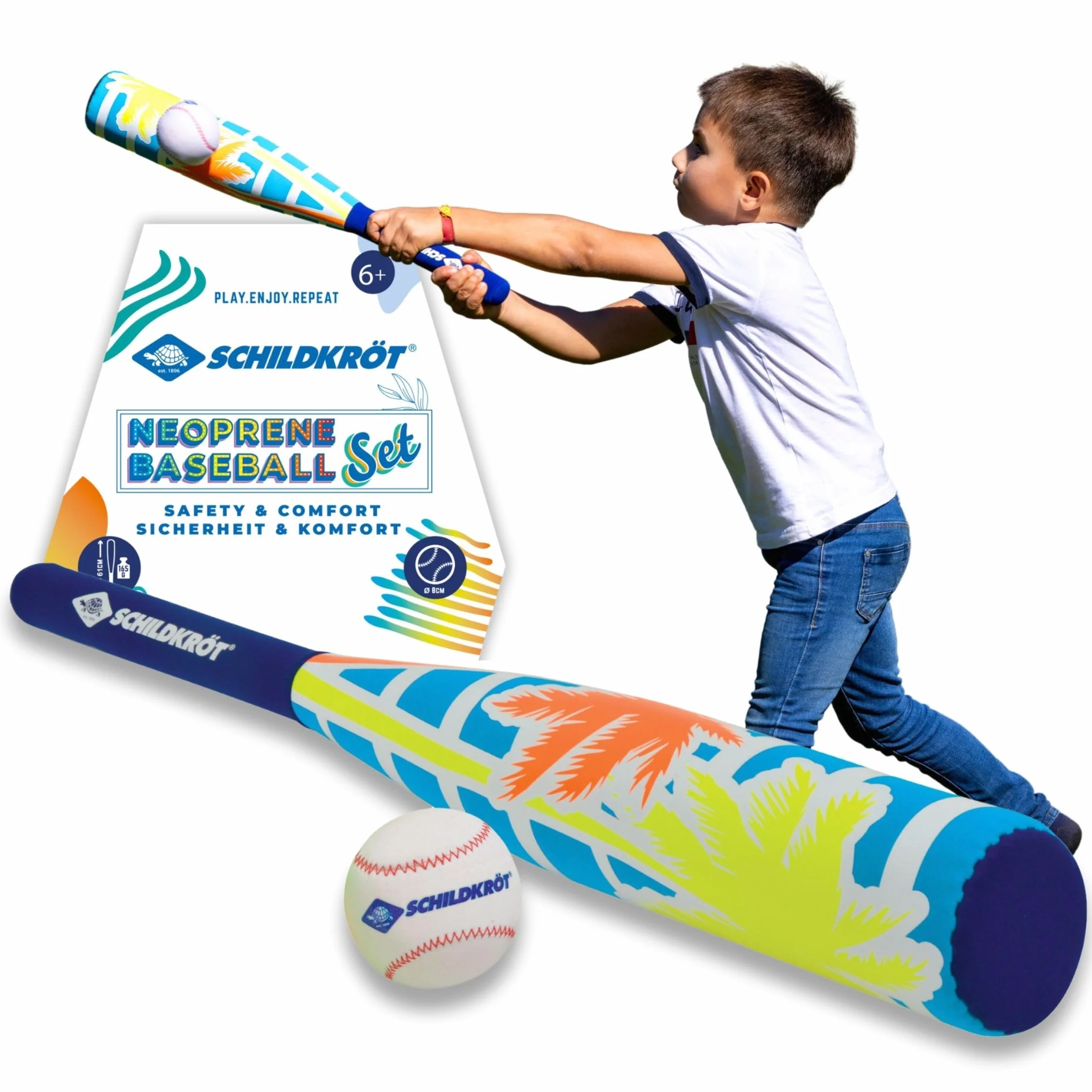 Schildkröt Set Baseball Mazza Morbida Palla Neoprene