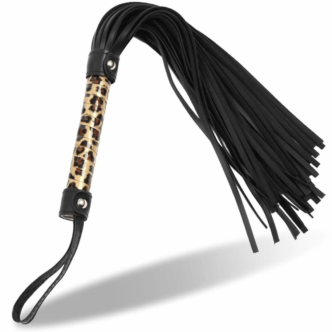 Frustino Equitazione Outdoor Sports Portatile Antiscivolo Simil Pelle Multiuso