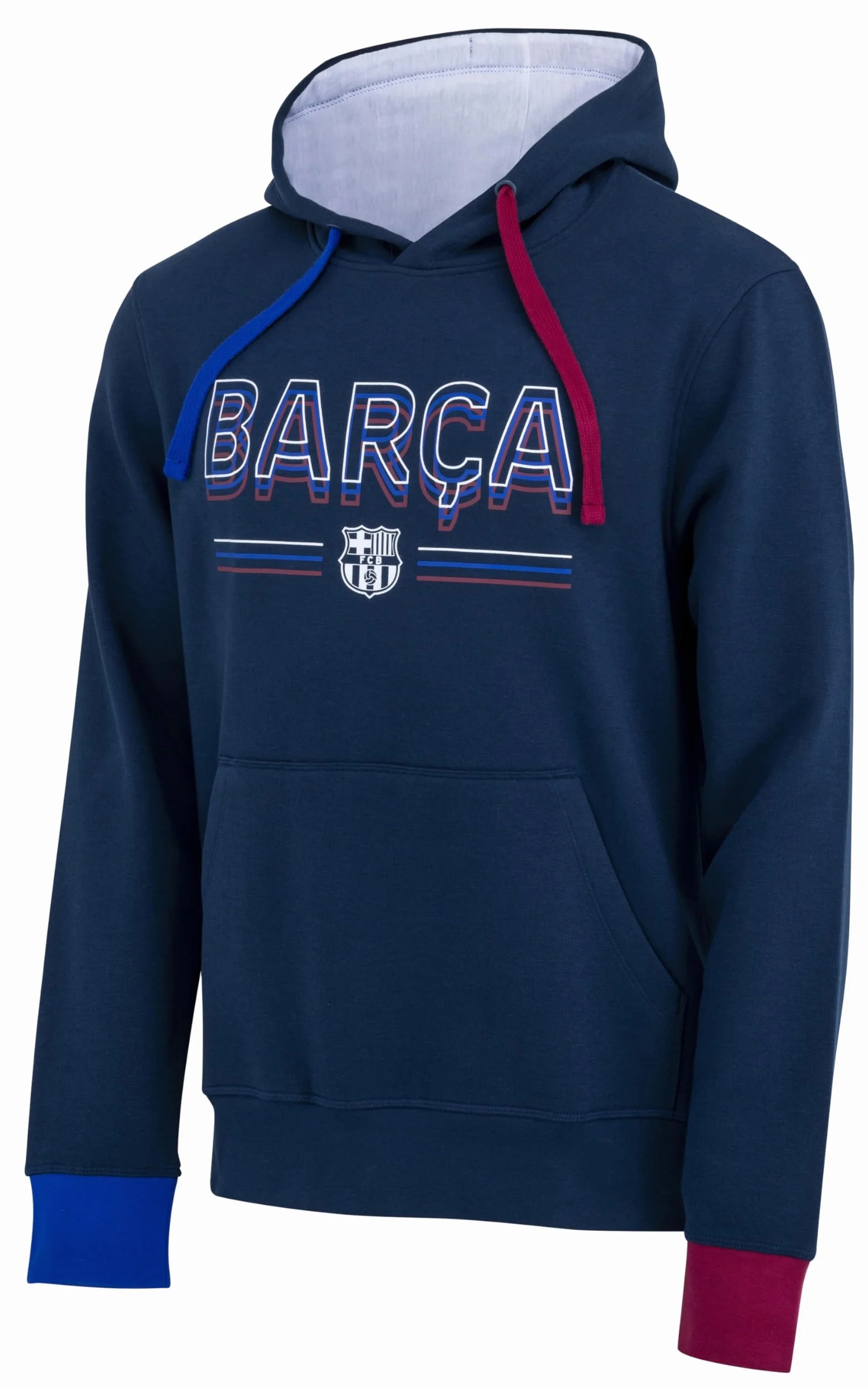 Felpa con cappuccio da uomo Barça – Collezione ufficiale FC Barcelona – Calcio