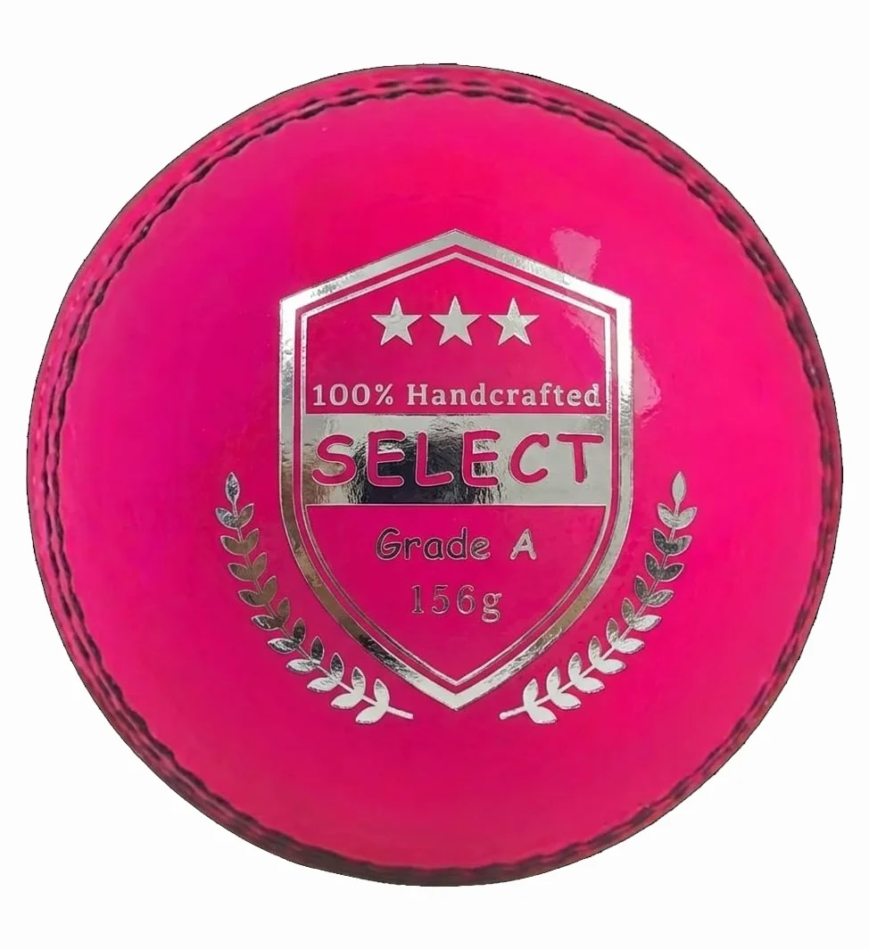 Palla da cricket in pelle 156 g 4 pezzi artigianale T20