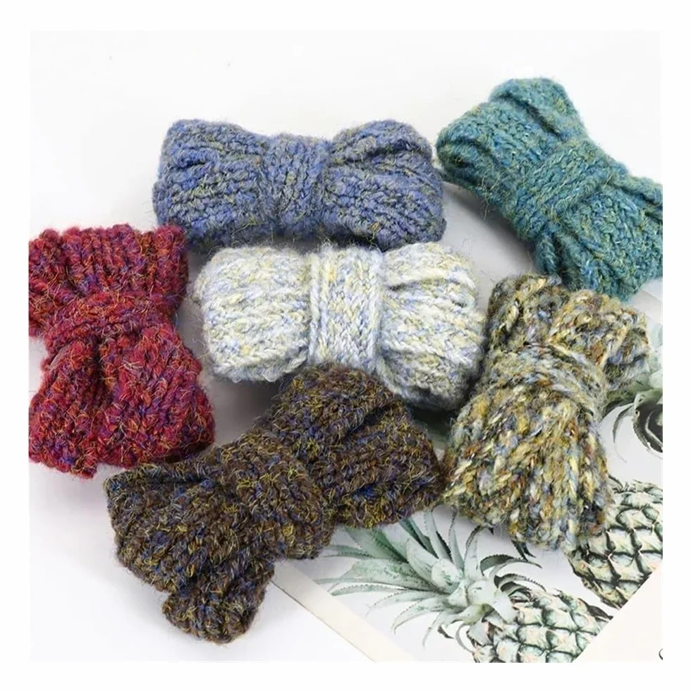 Lacci per scarpe da ginnastica in mohair colorati a strato singolo, 1,8 cm, larghi, piatti, in peluche, per scarpe da donna, accessori