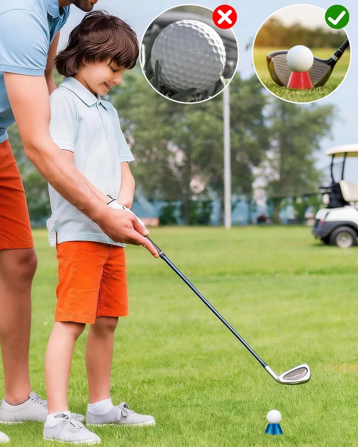 Set di 4 Tee da Golf Jumbo in Gomma, Inverno Tee Golf Gomma, Winter Golf Tee, Tees in Gomma Jumbo da Golf,per Clima Freddo, Campo da Golf, Uso Quotidiano, Interni, Esterni
