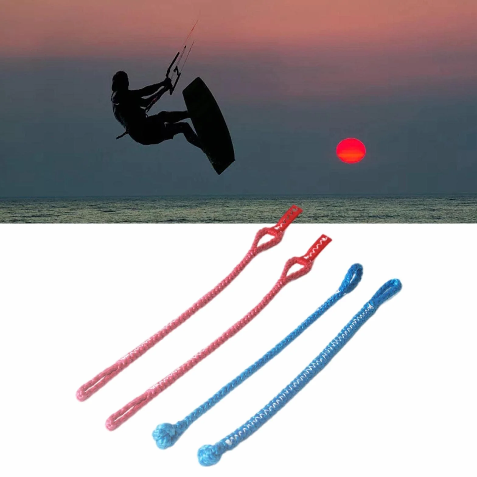 Rockible 4X Trecce Universali per Kitesurf Forniture di Ricambio per Aquiloni