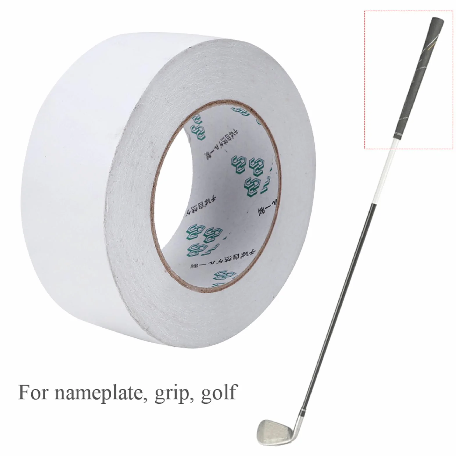 Kit Nastro Biadesivo per Grip da Golf con Solvente