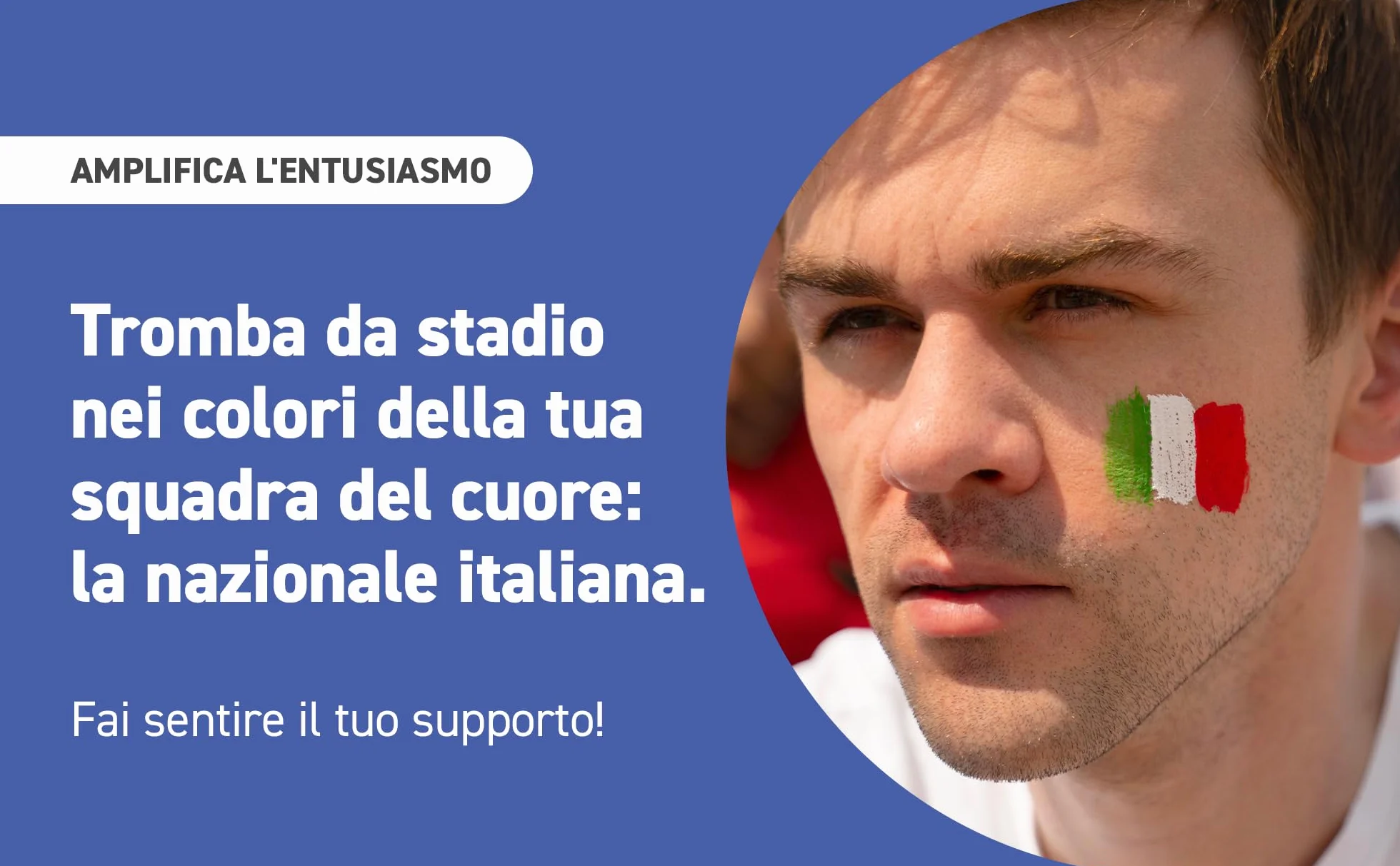 Tromba Team Tromba da Stadio 300ml Avvisatore Acustico per Eventi Sportivi e Nautica