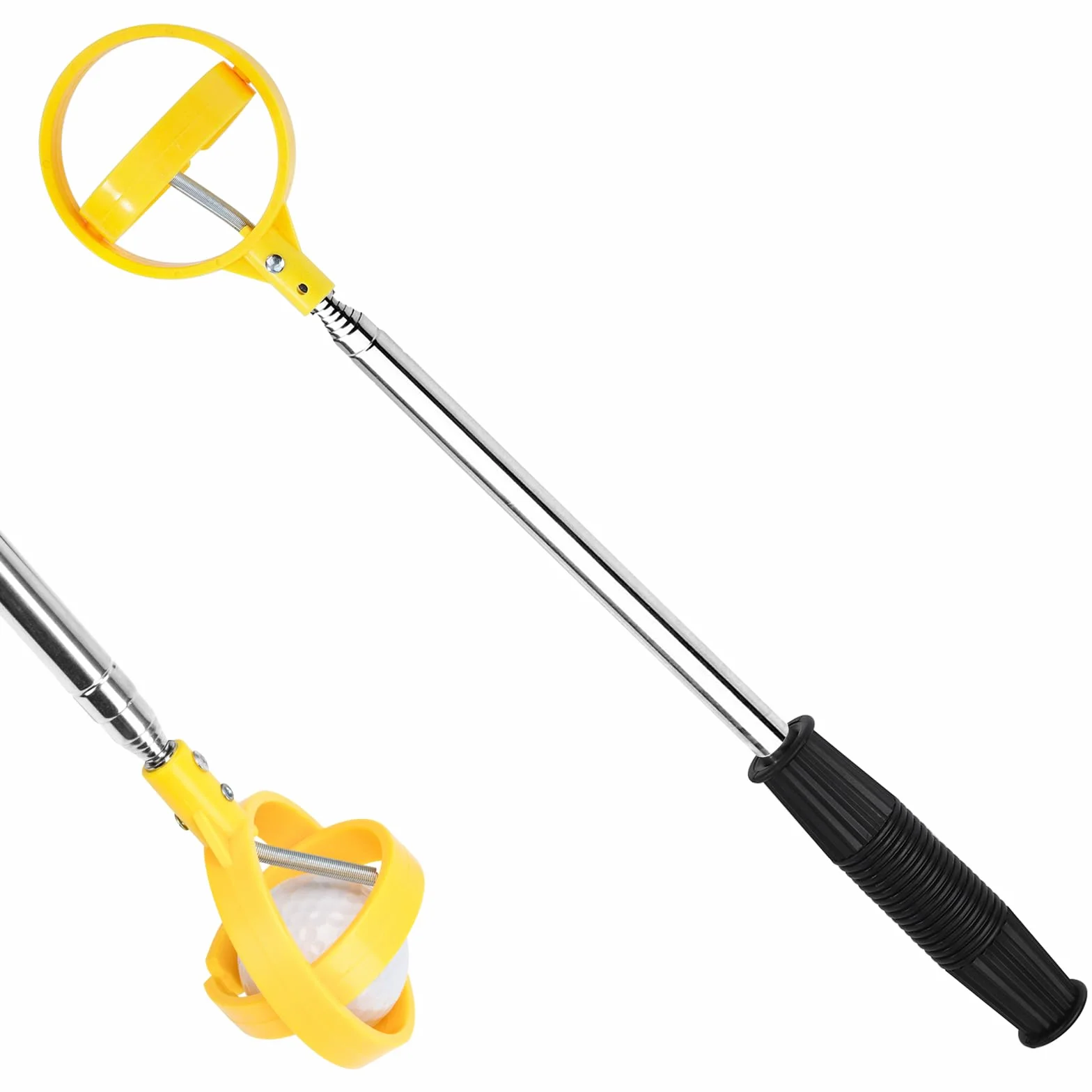 Tunejoy Telescopico Golf Ball Retriever Retrattile Acciaio Inossidabile