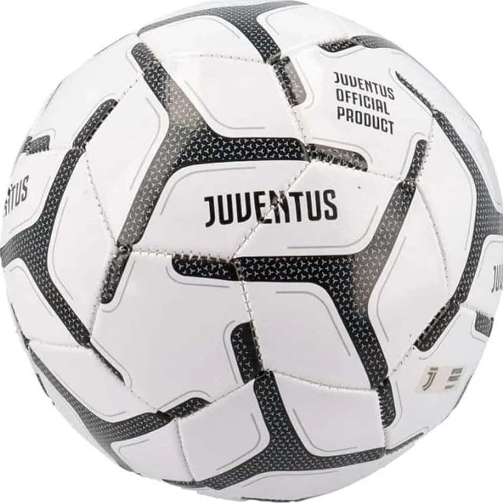 Mondo 13401 Pallone da Calcio Cucito F.C. JUVENTUS Nero e Bianco