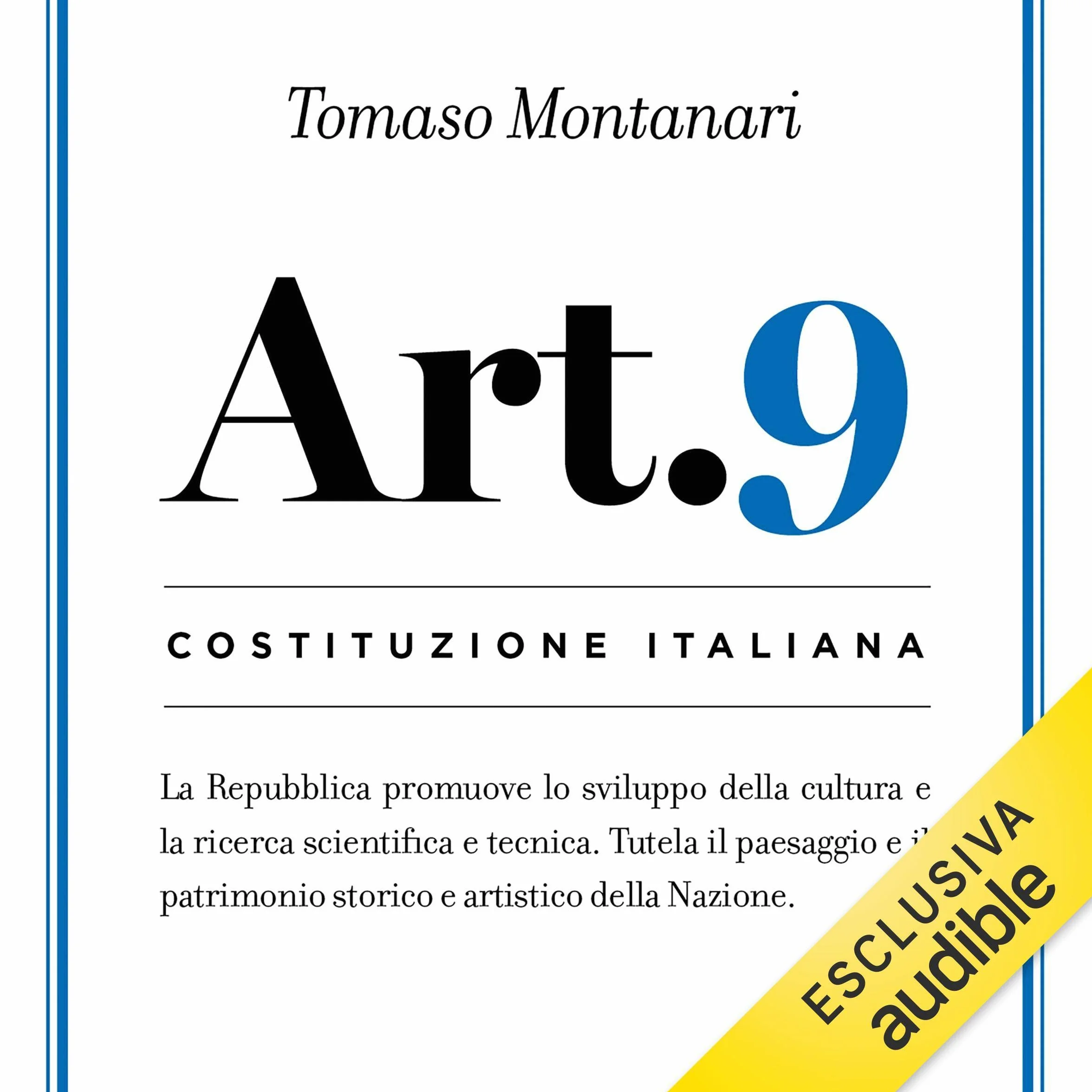 Articolo 9: Costituzione italiana