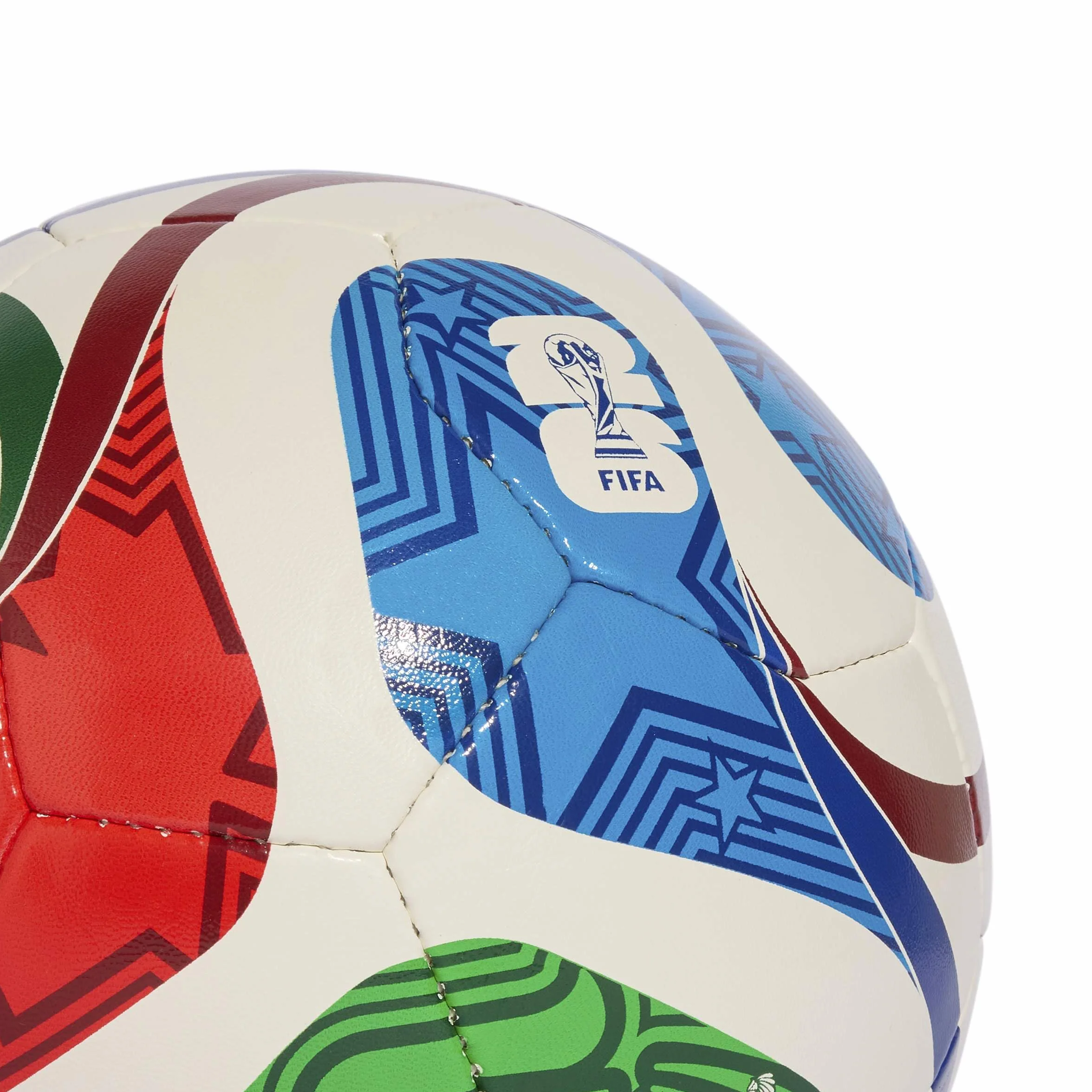 Adidas Pallone da calcio World Cup 26 Trionda Sala Training bianco FUTS