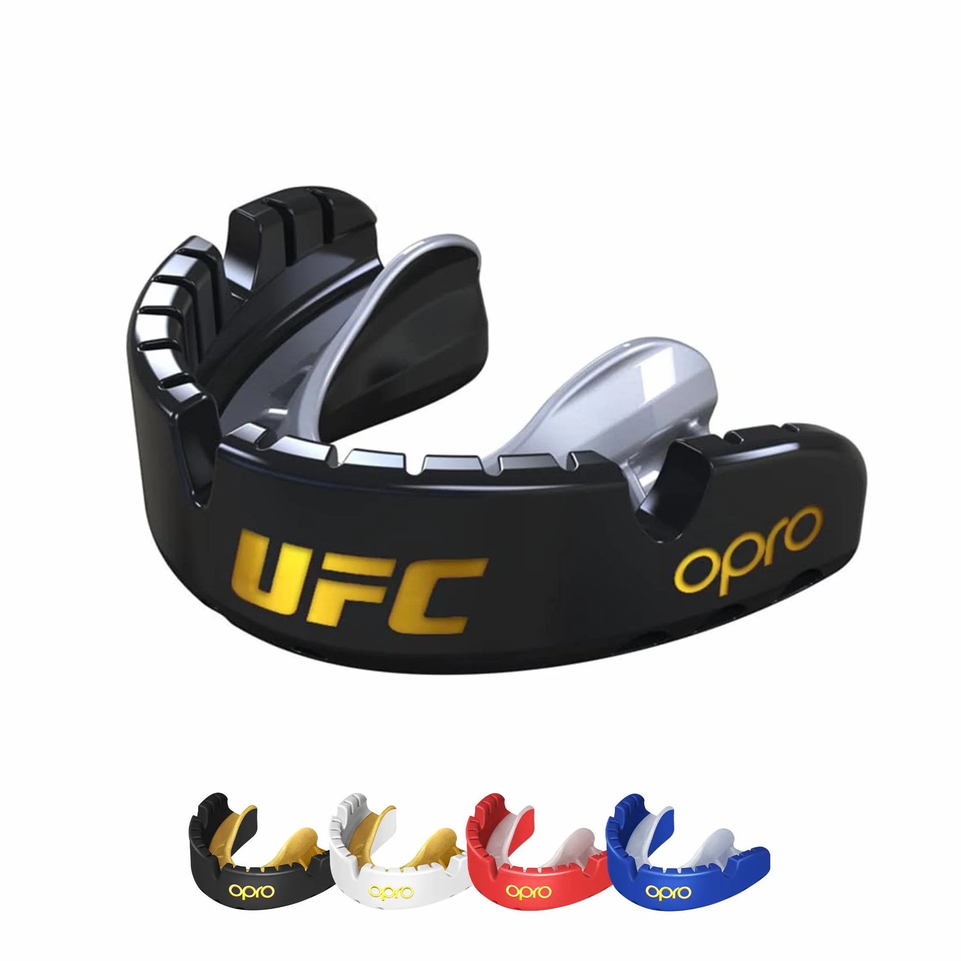 OPRO Paradenti per Apparecchi Ortodontici Livello Oro Protezione Dentale Adulti Boxe MMA Rugby Hockey