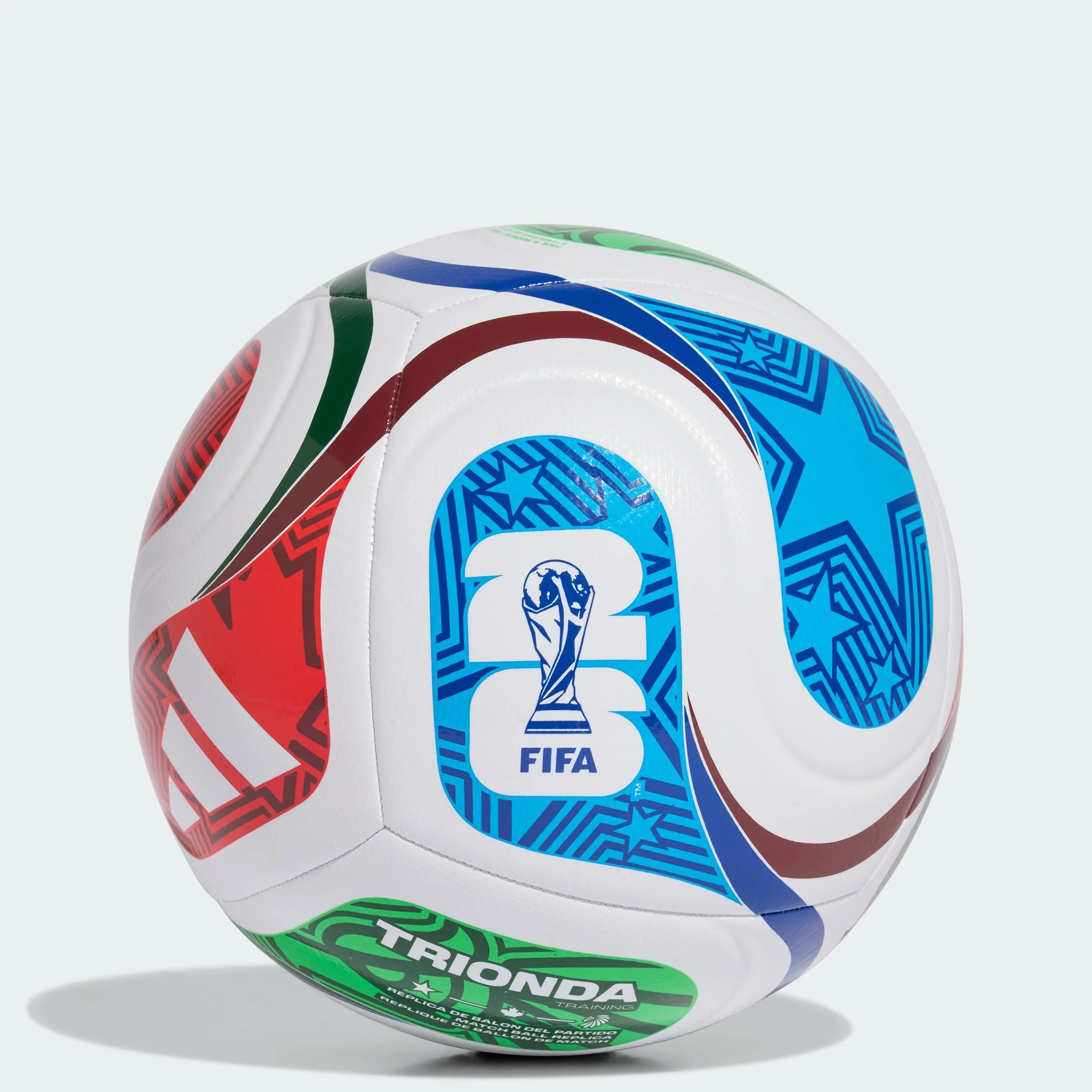 adidas FIFA World Cup 26 Trionda - Palla da allenamento unisex per adulti, colore: bianco, 38 EU