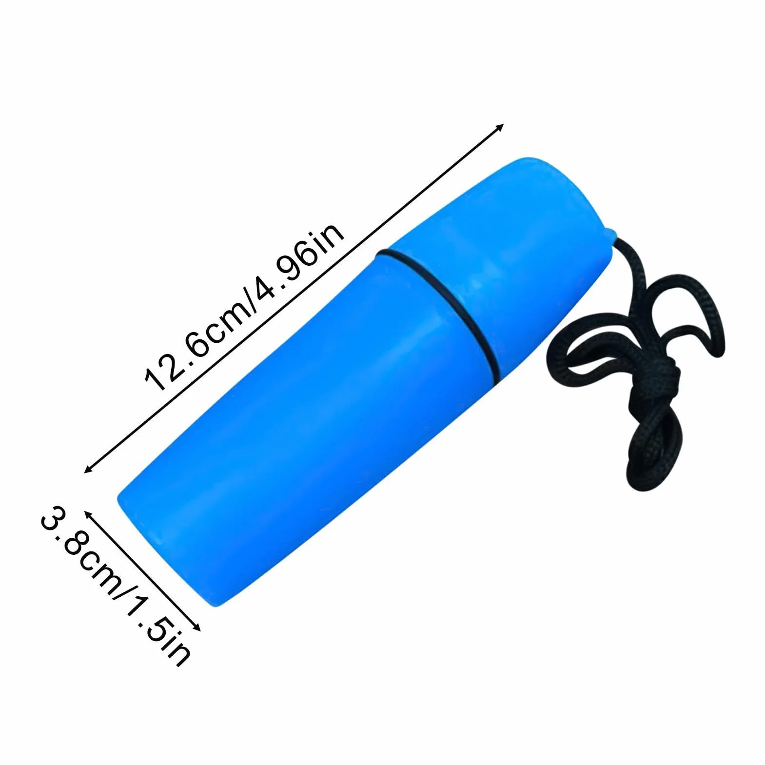 Contenitore a secco impermeabile galleggiante capsula PP blu per canoa rafting immersioni