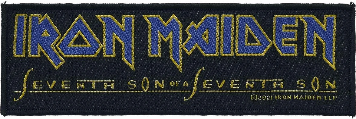 Iron Maiden Seventh Son Logo Unisex Toppa multicolore 100% poliestere