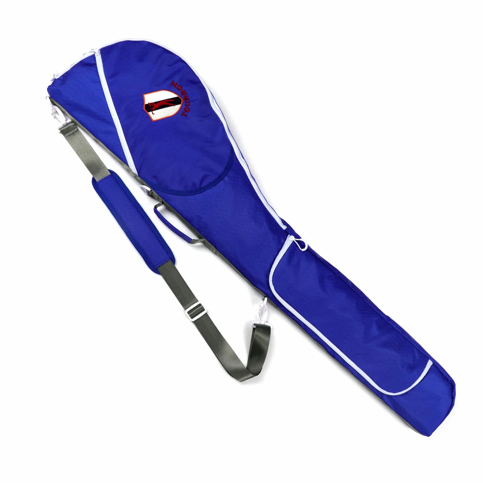 TOURBON - Bolsa de golf portátil de nailon, ligera, plegable, para palos de golf, viajes, entrenamiento
