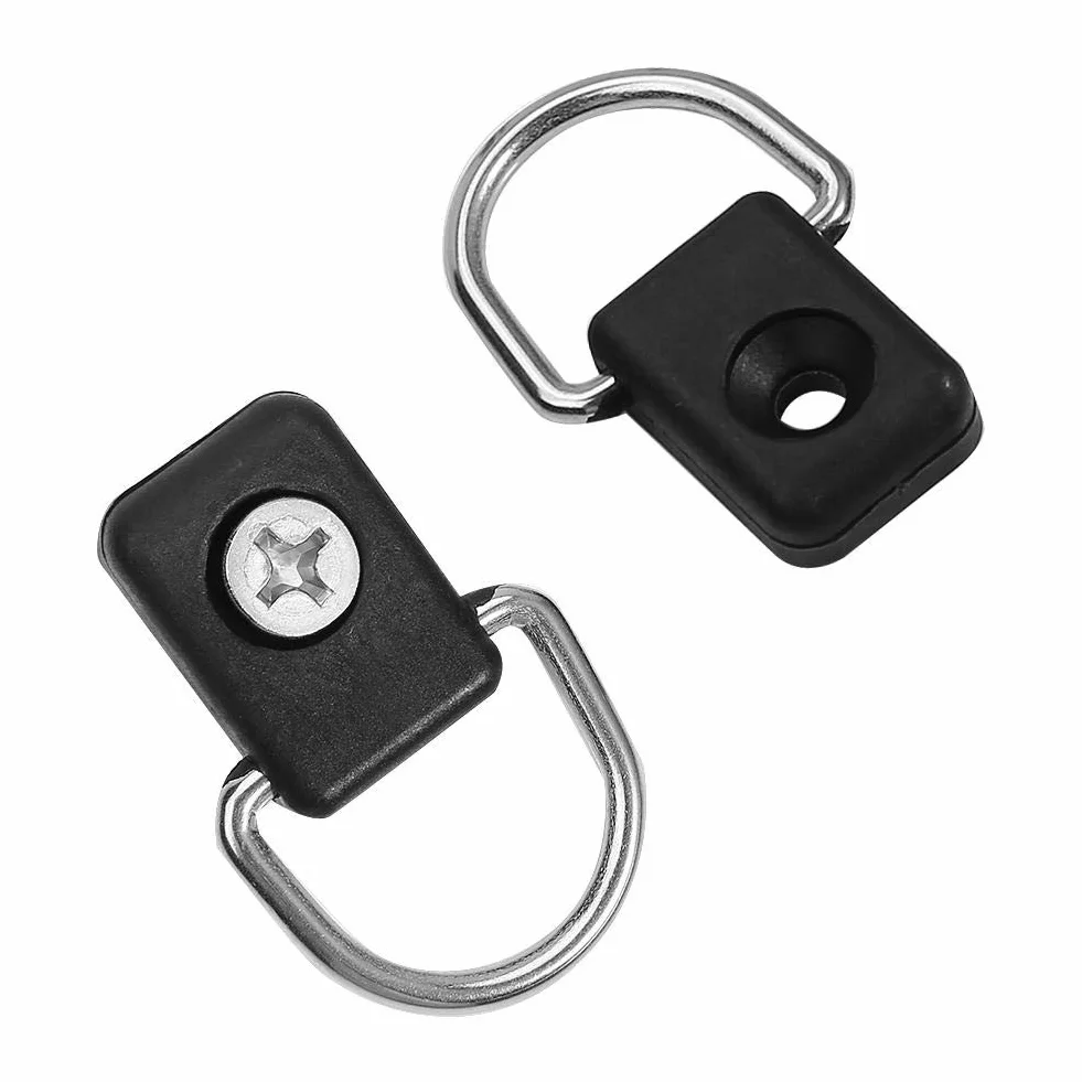 D Ring Kit di Fissaggio ad Anello, Anello di Ancoraggio in Acciaio per Kayak Canoa Pesca M6