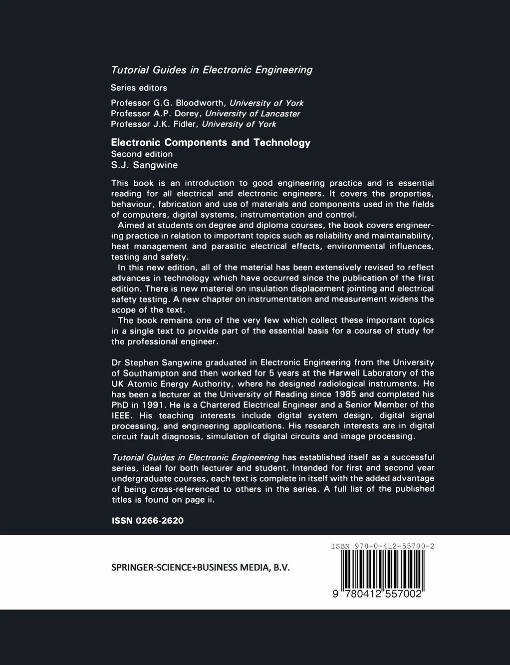 Electronic Components and Technology: Engineering Applications: v. 13.