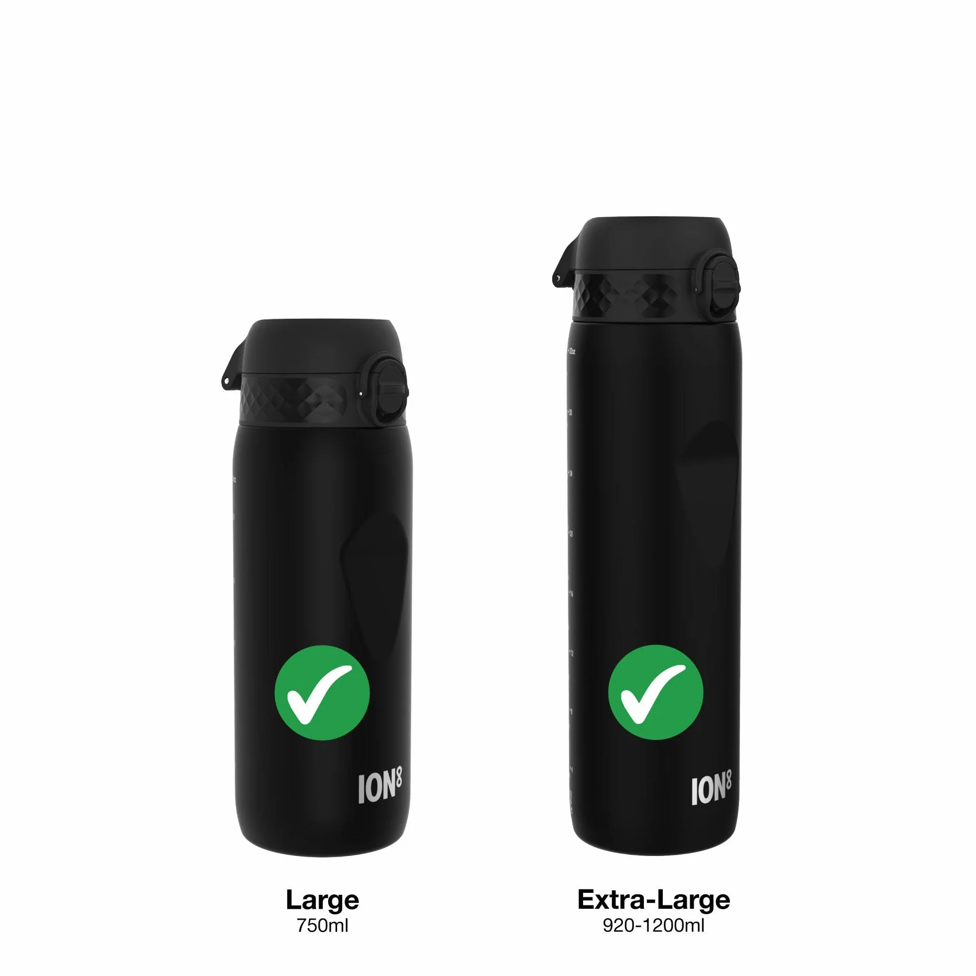 Ion8 Coperchio di ricambio per borraccia 750ml 920ml 100ml 1200ml Prova di perdite Senza BPA Viola Chiaro