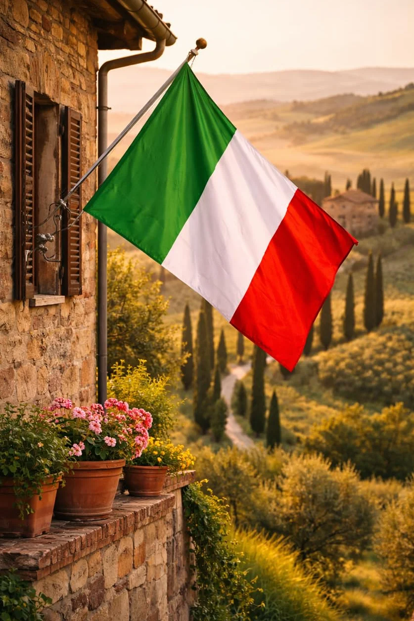 Bandiera Italiana 90x150cm Tricolore Verde Bianco Rosso Poliestere