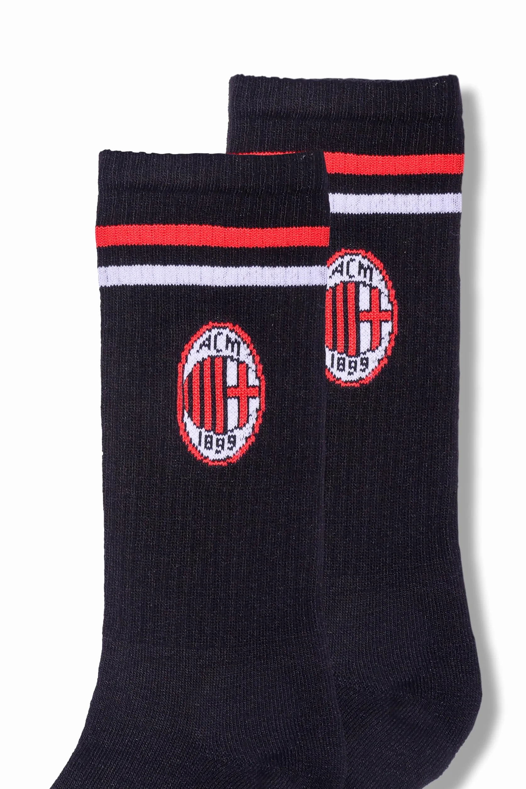 A.C. Milan Set Calze Sport 2 Paia Calzini Unisex Adulto
