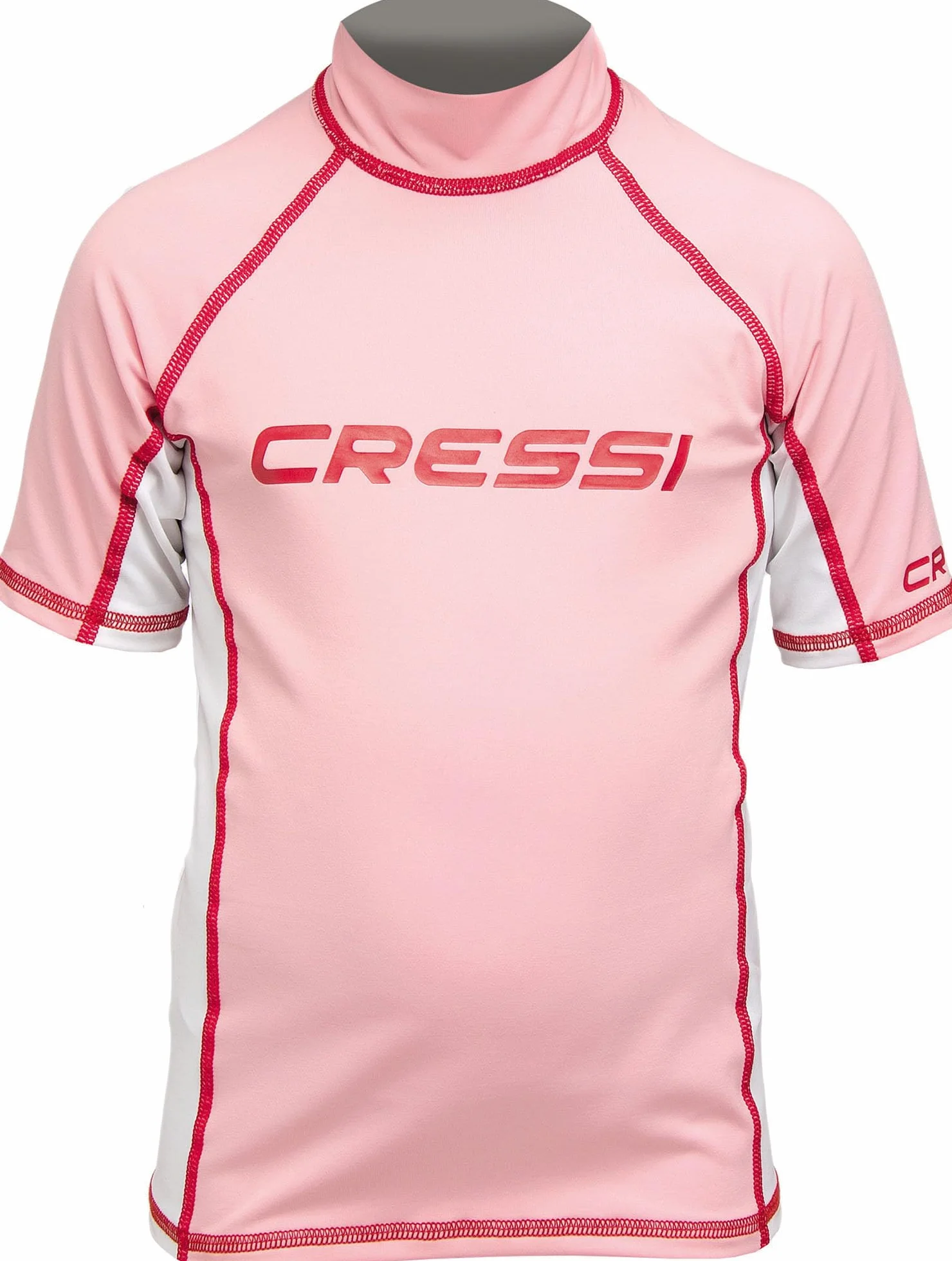 Cressi Rash Guard Junior - Maglia Protettiva Maniche Lunghe/Corte in Speciale Tessuto Elastico - Protezione Solare UV (UPF) 50+