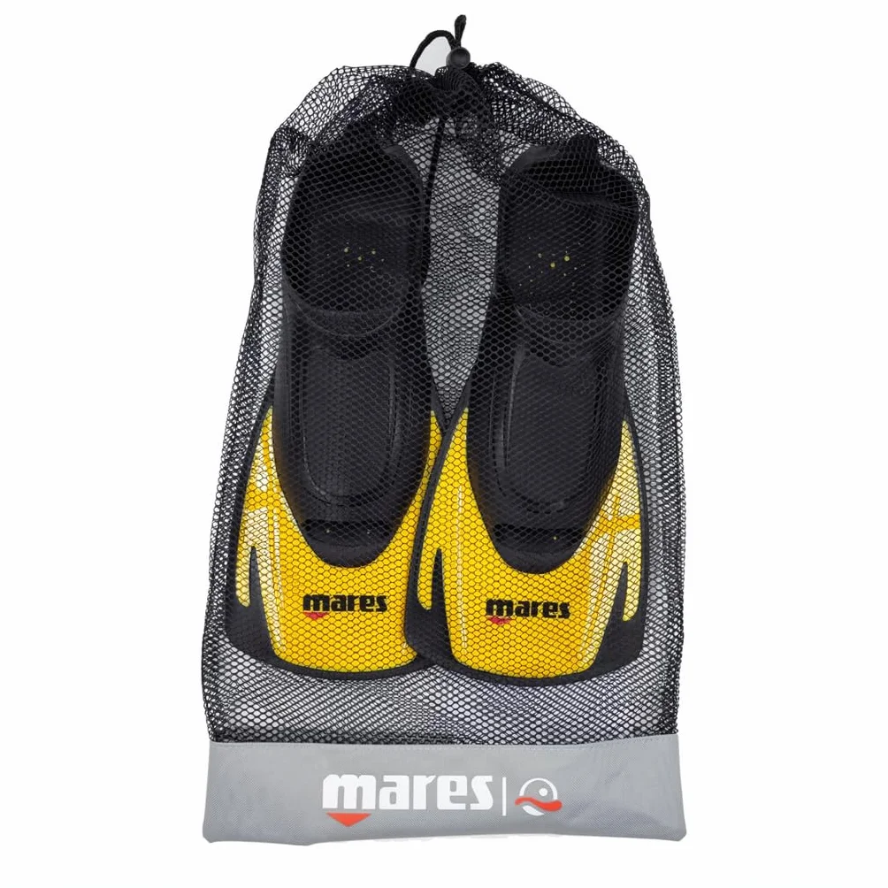 Mares Hermes – Pinne corte versatili unisex per nuoto e immersione, pinne piscina leggere e confortevoli con scarpetta aperta
