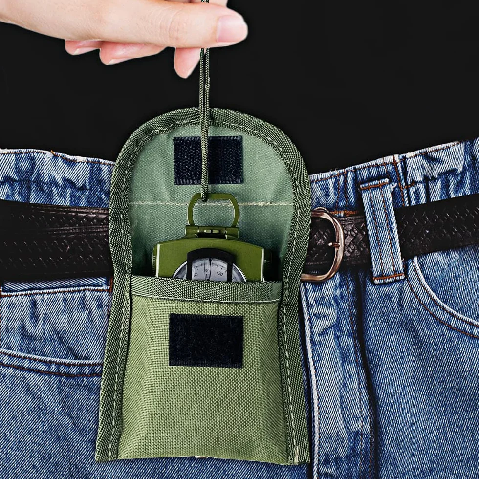 Bussola Professionale Militare Multifunzione Impermeabile Luminosa per Campeggio Trekking All'aperto