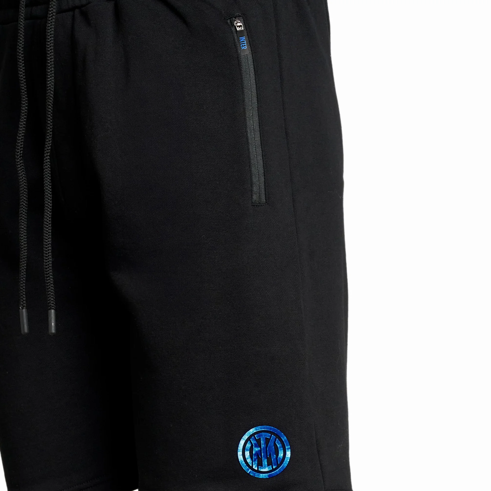 FC Internazionale Milano S.p.A. Pantaloncini Tuta Adulto, Diverse Taglie Disponibili, Collezione Galaxy, 100% Cotone, Adatta a Tutti i Tifosi Nerazzurri, Prodotto Ufficiale