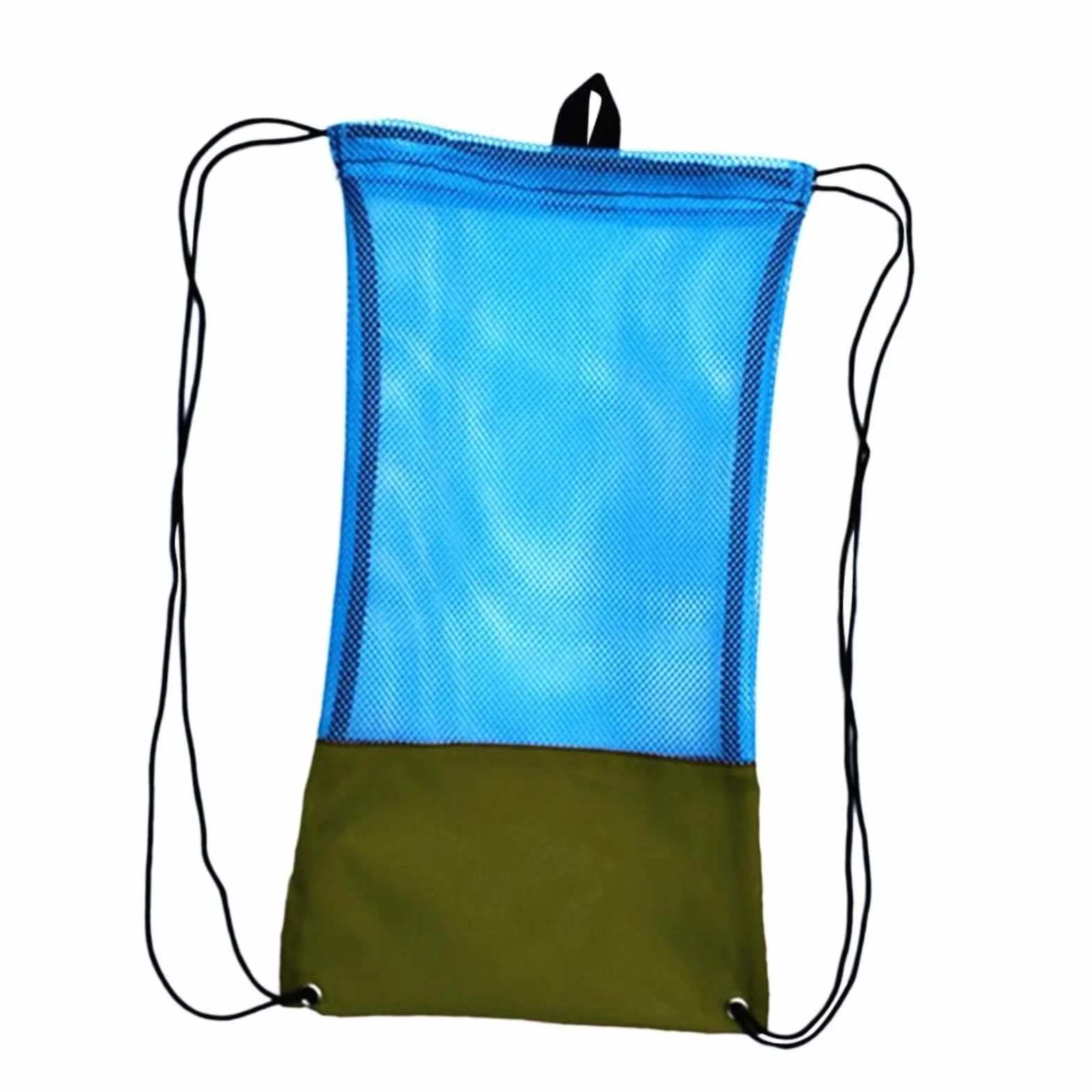 Borsa da nuoto in nylon resistente con coulisse per uomo donna bambino attrezzatura subacquea