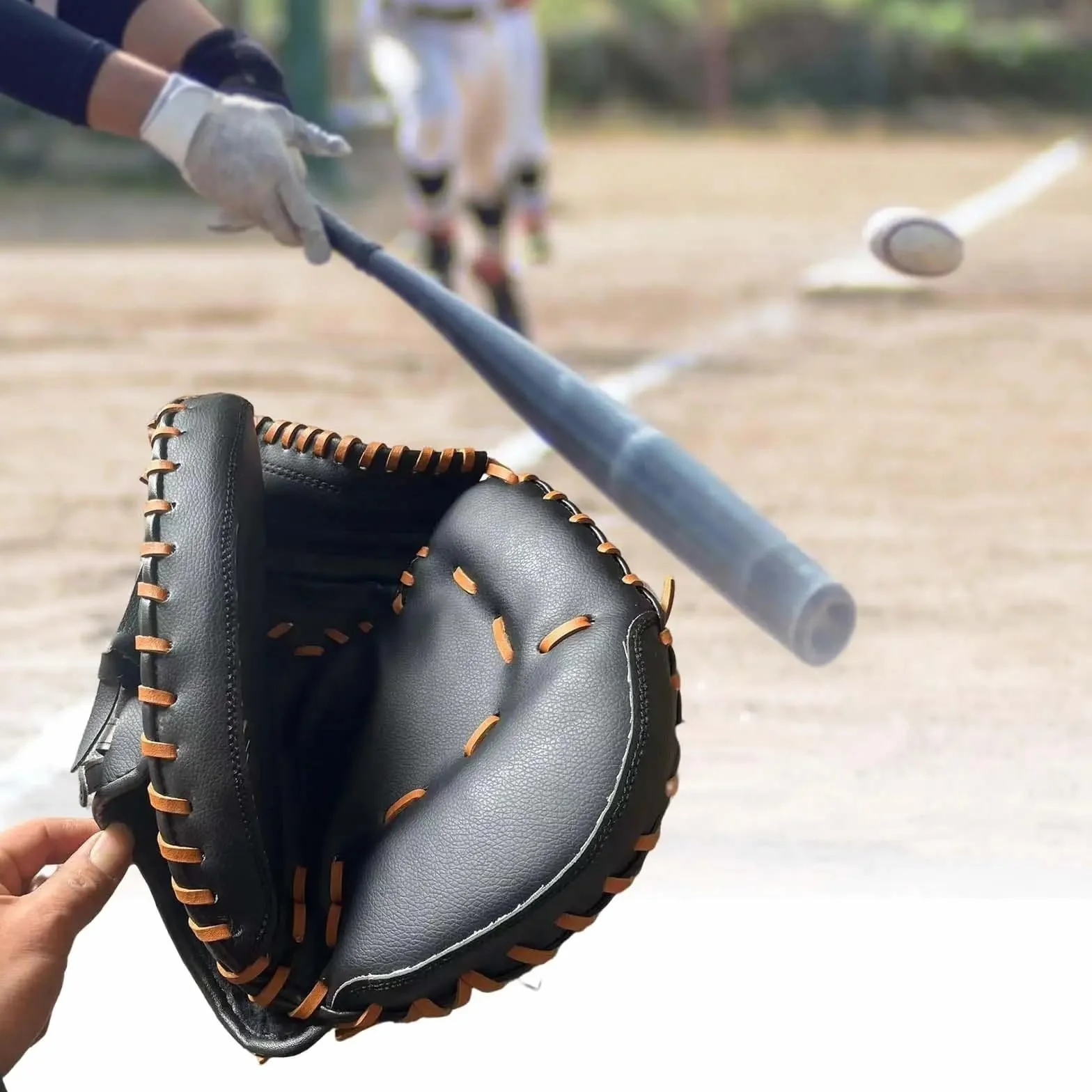 Guanti da Baseball Guanto da baseball ricevitore comodo fielding softball giovani adulti