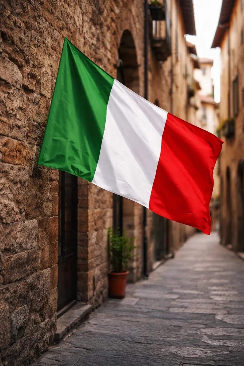 Bandiera Italiana 90x150cm Tricolore Verde Bianco Rosso Poliestere