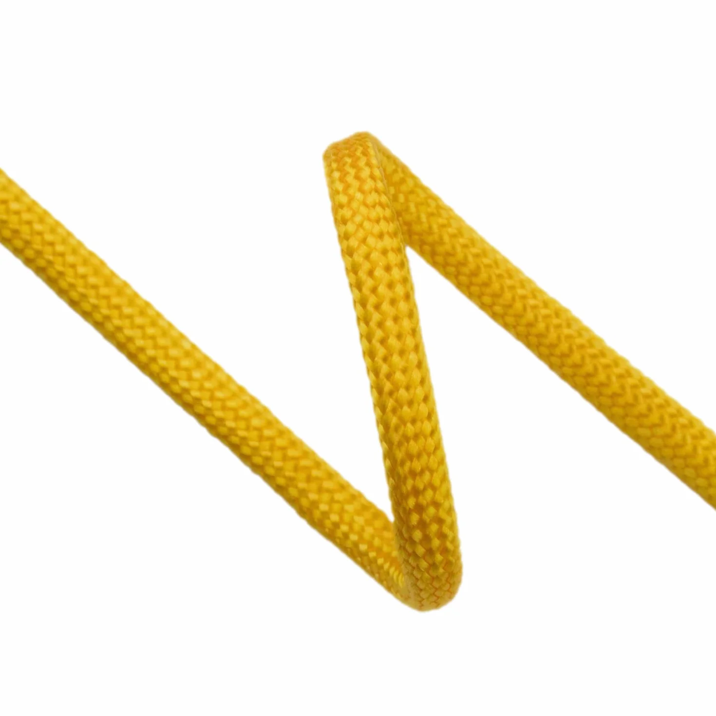 MITSY Paracord Largo 4 mm 25 Metri Giallo Corda Sopravvivenza Attrezzatura Outdoor