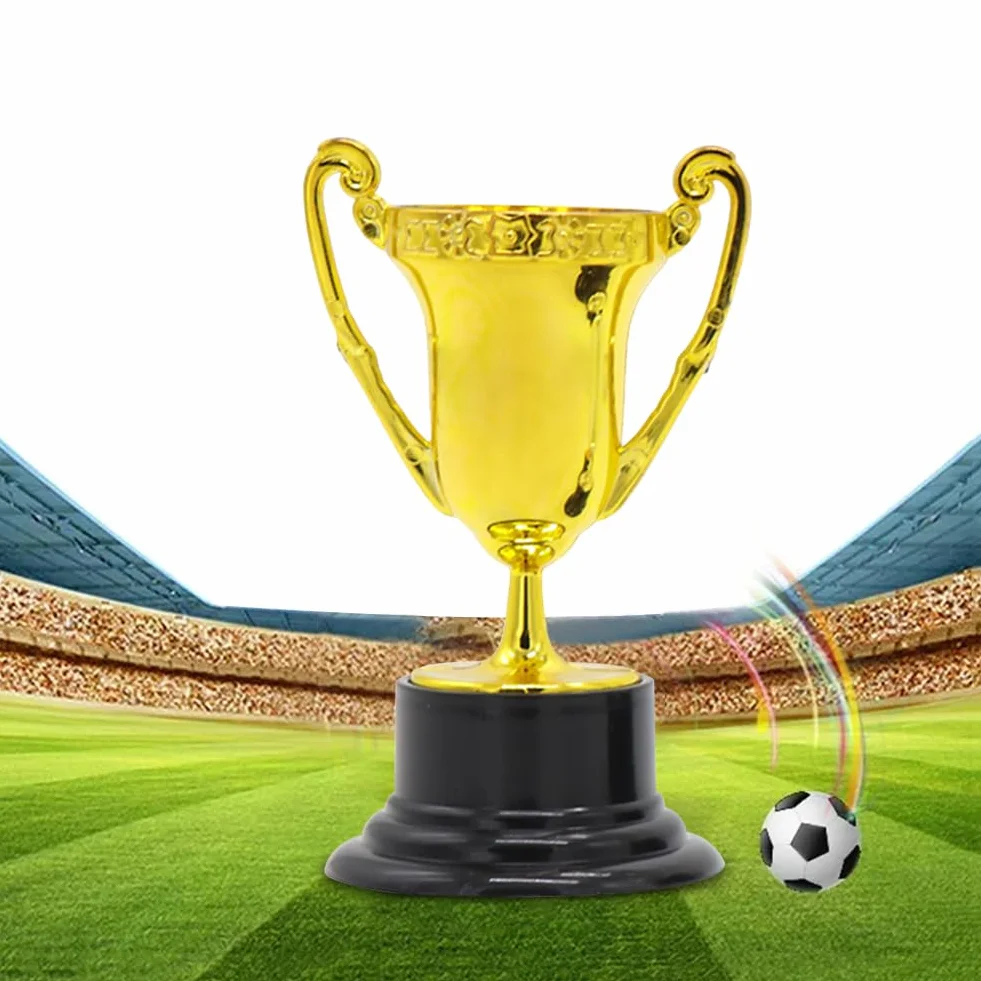 Mini trofeo oro per bambini premio coppa sportiva bomboniere