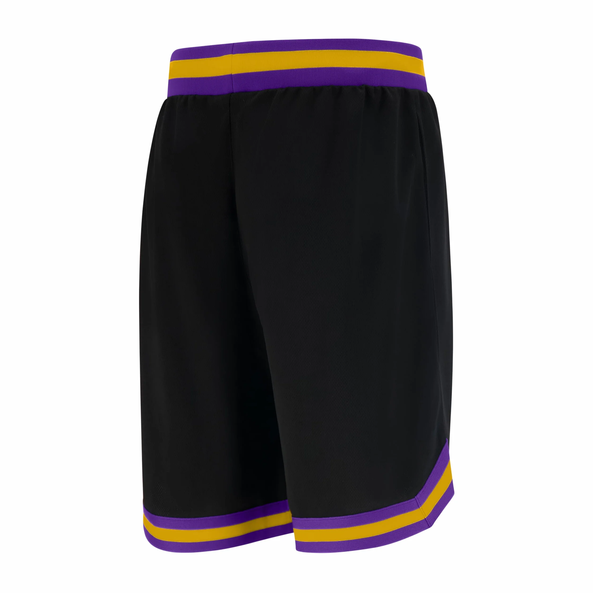 Ultra Game UNK NBA GSM3547F NBA Woven Team Logo Poly Mesh Basket Shorts Nero, M