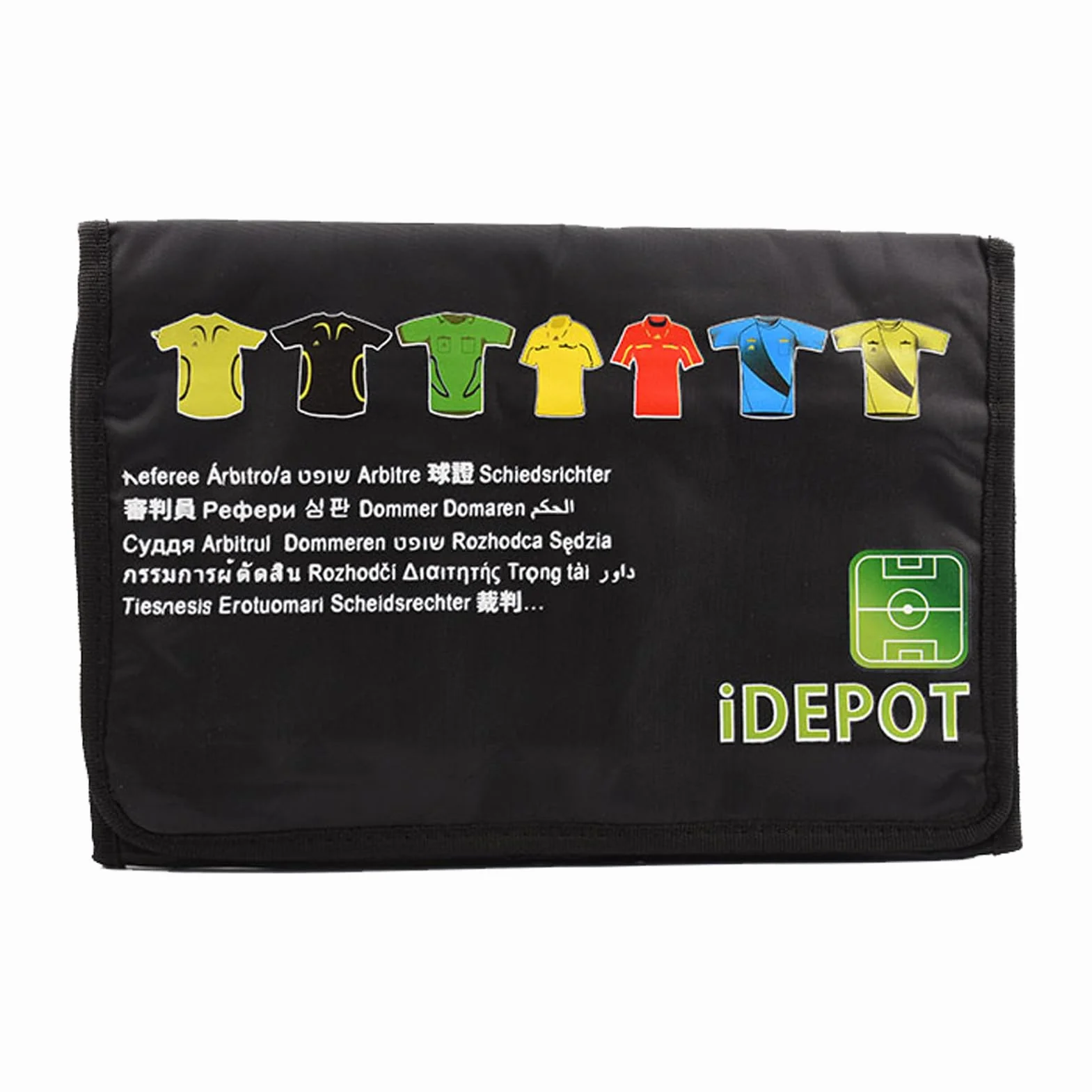Borsa per arbitri da calcio - Organizzatore ufficiale per attrezzature da calcio, porta pipa e carte, borsa portatile