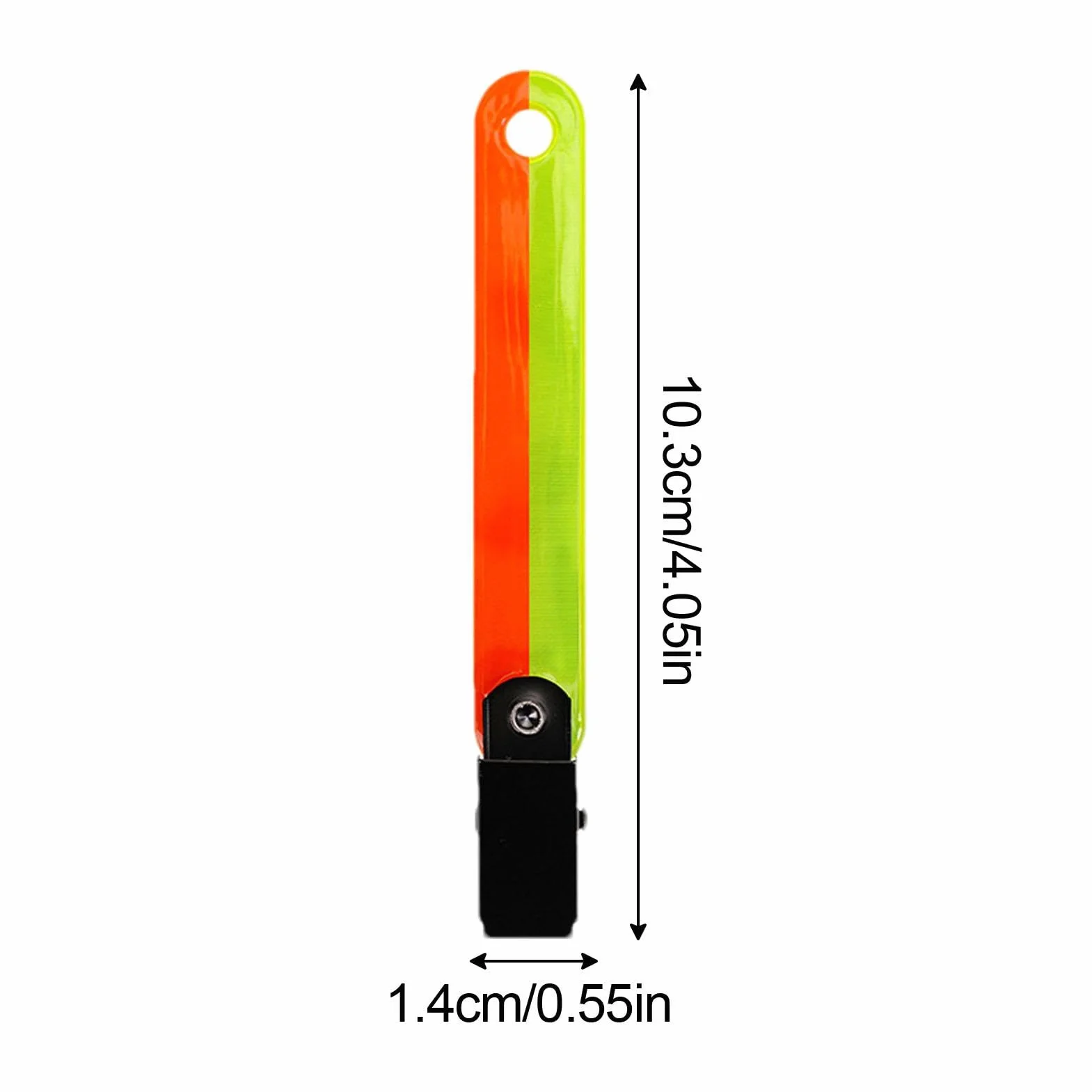 Segnavia per Alberi ad Alta Visibilità 12 Pezzi con Clip Riflettenti PVC Impermeabile per Escursioni