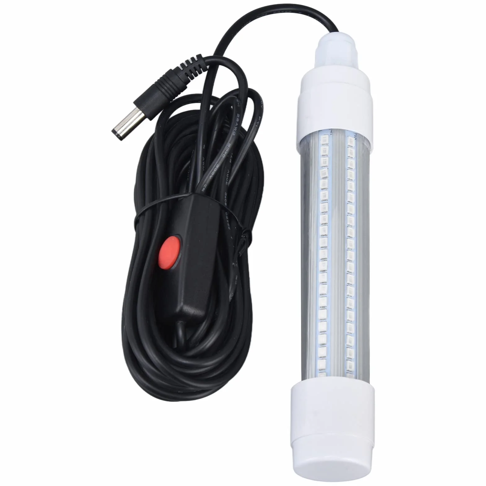 Lampa LED Subacquea Pesca 126 LED IP68 1000lm 12-36V AC Illuminazione 360°