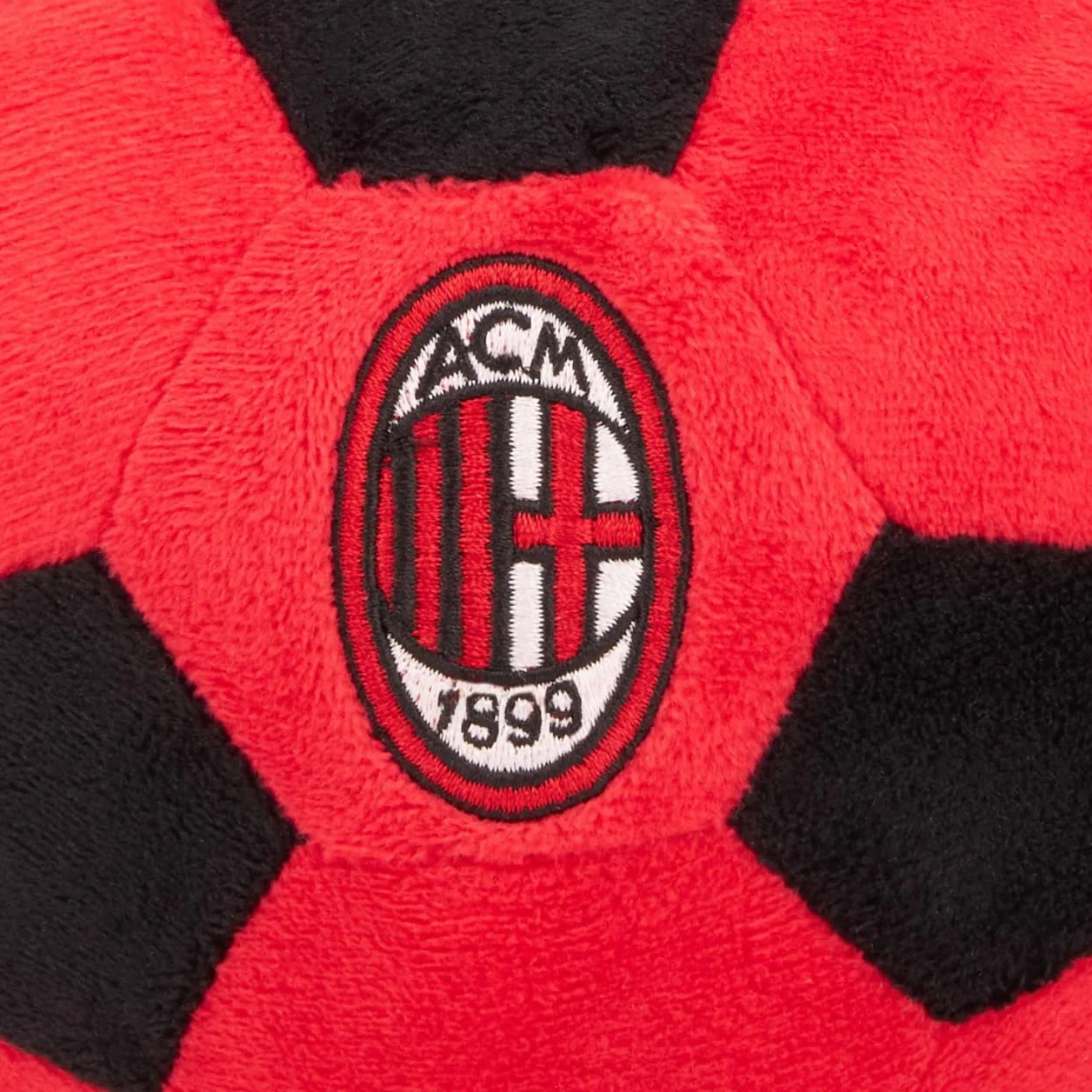 AC Milan Palla morbida Peluche, 15 cm, Prodotto ufficiale