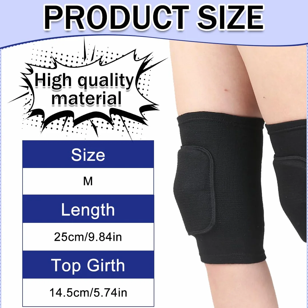 Ginocchiera Sportiva Elastica Traspirante Antiscivolo 1 Paio Unisex per Corsa Sport Danza Yoga