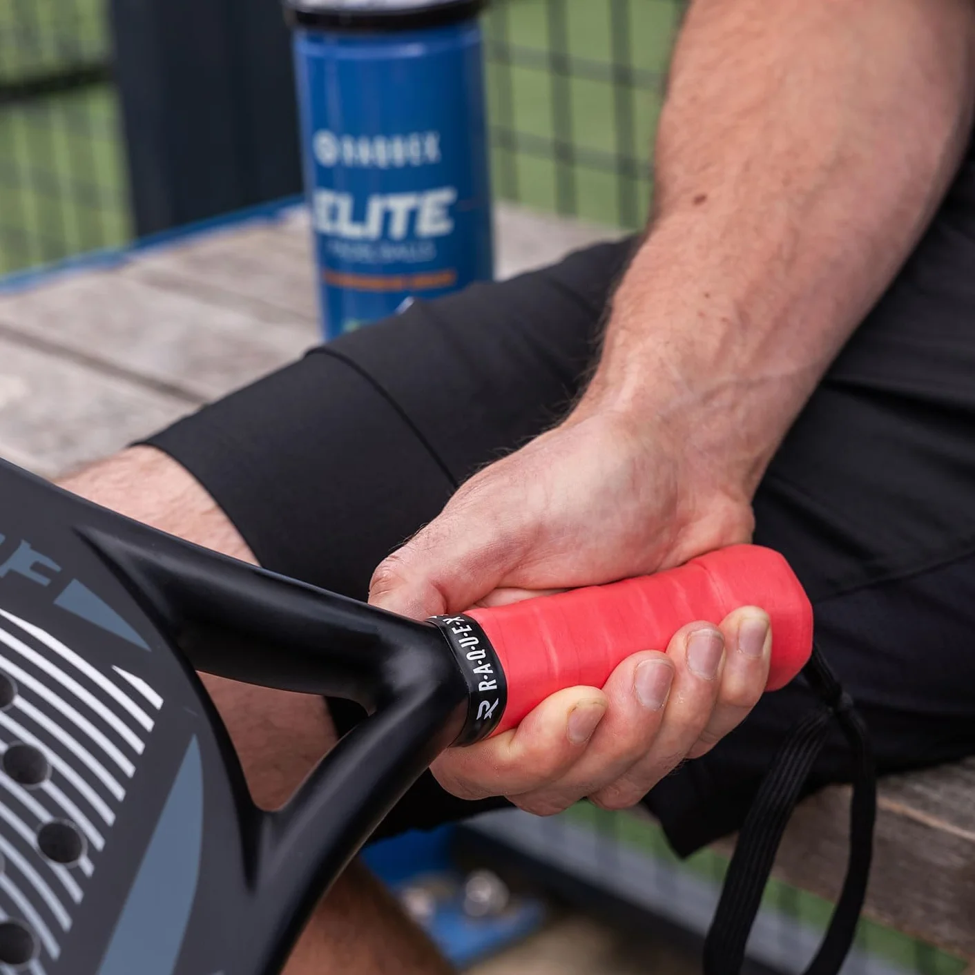 Raquex Nastro Overgrip Racchette da Padel 0,65 mm Antiscivolo 10 Colori 3 Nastri