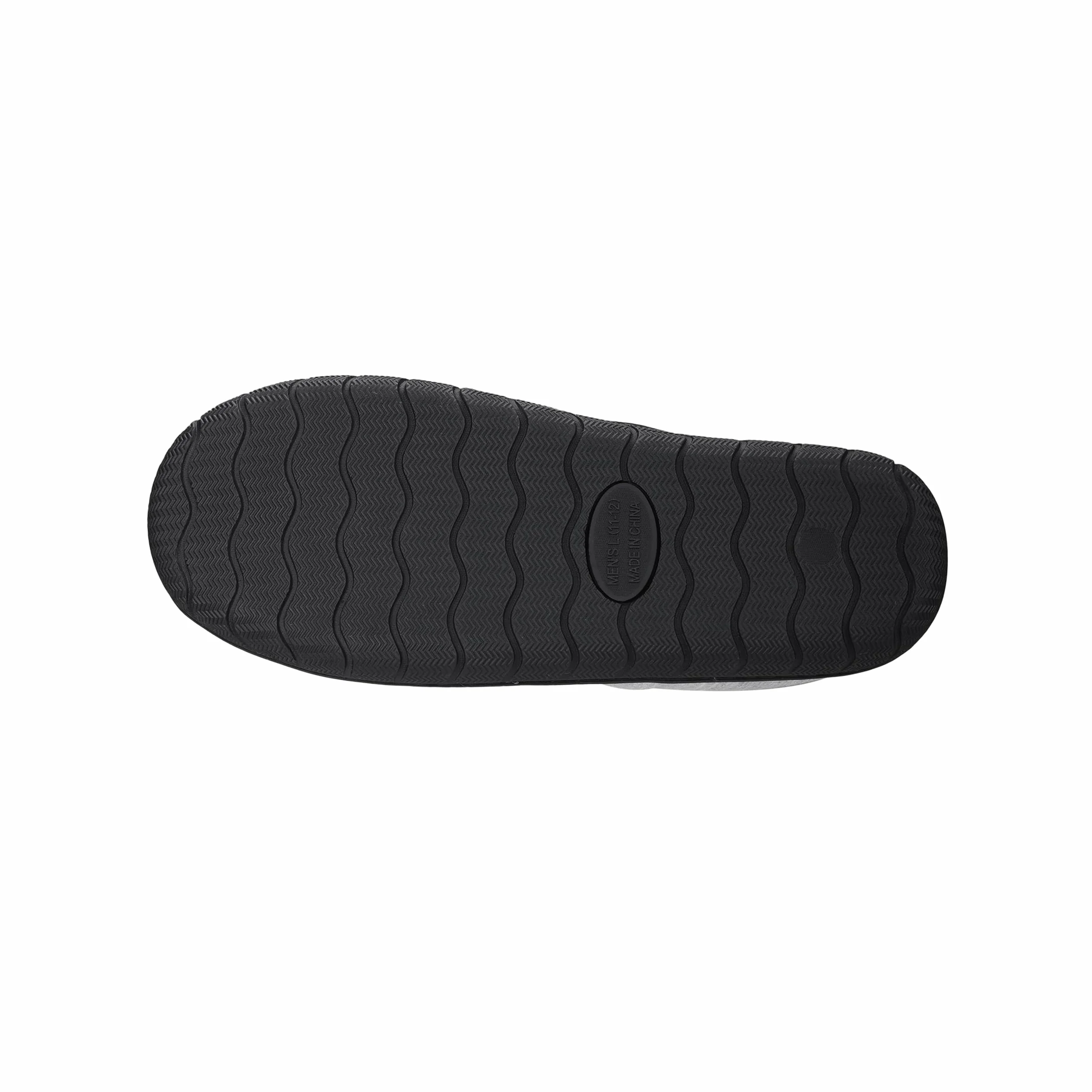 FOCO - Mens MLB Team Big Logo Grigio Felpa Sherpa Mocassini Pantofole Adulto