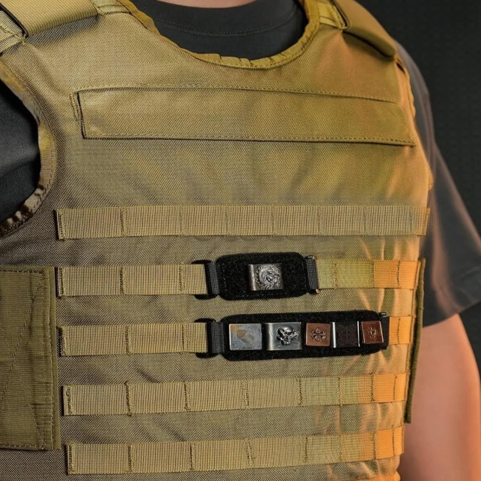 Pannello Tattico per Zaino, Porta Molle con Strisce di Supporto per Organizer per Borse con Gancio e Passante, Accessori per Zaini e Gilet Tattici, Pannello Toppe Tattiche