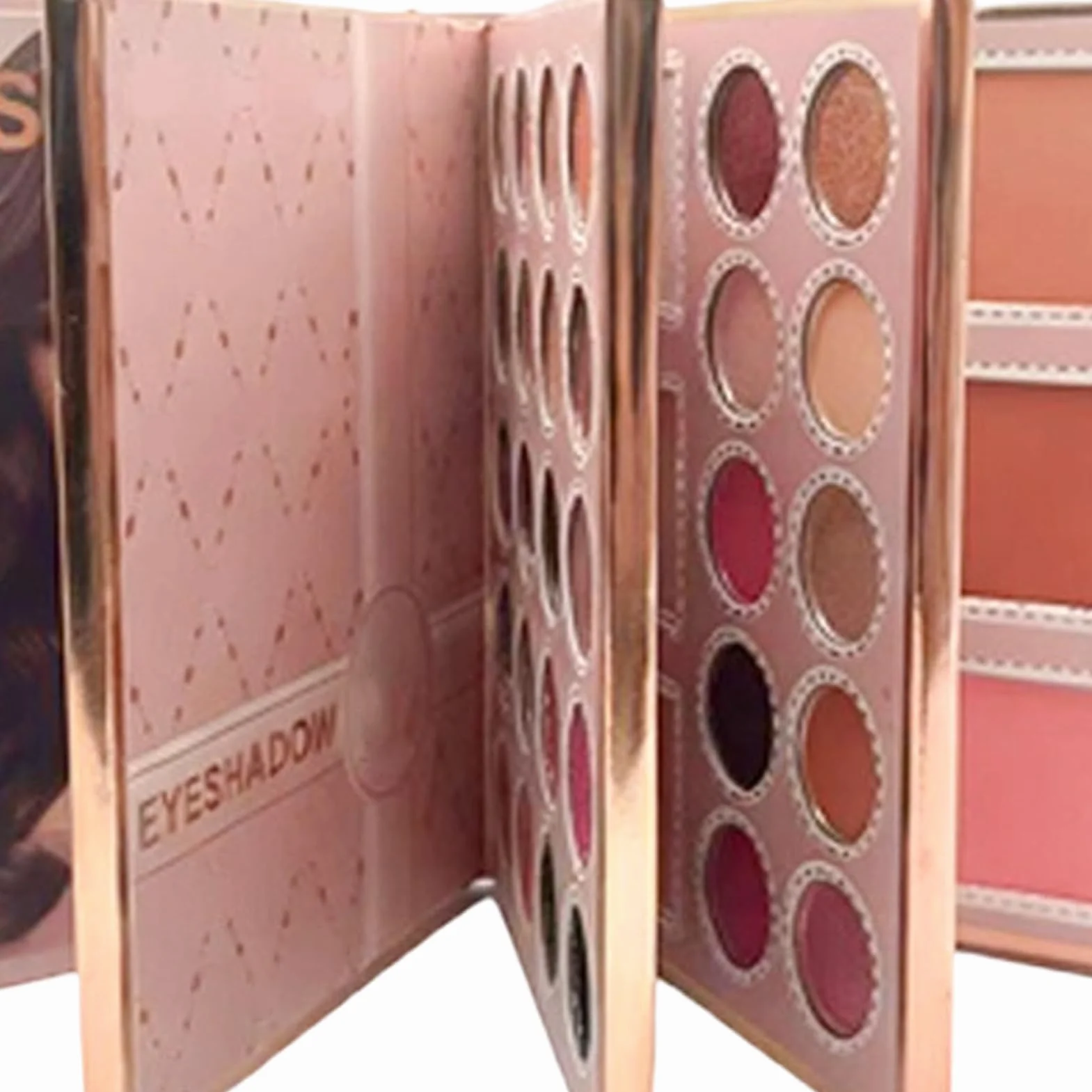 Libro Palette Per Trucco Multifunzionale Illuminante Viso A Lunga Durata