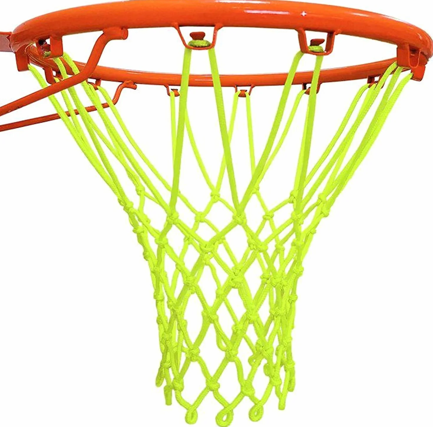 Tipo Luminoso che emette luce Pallacanestro Sport Basket Net Componenti di Bordo Verde per lo Sport