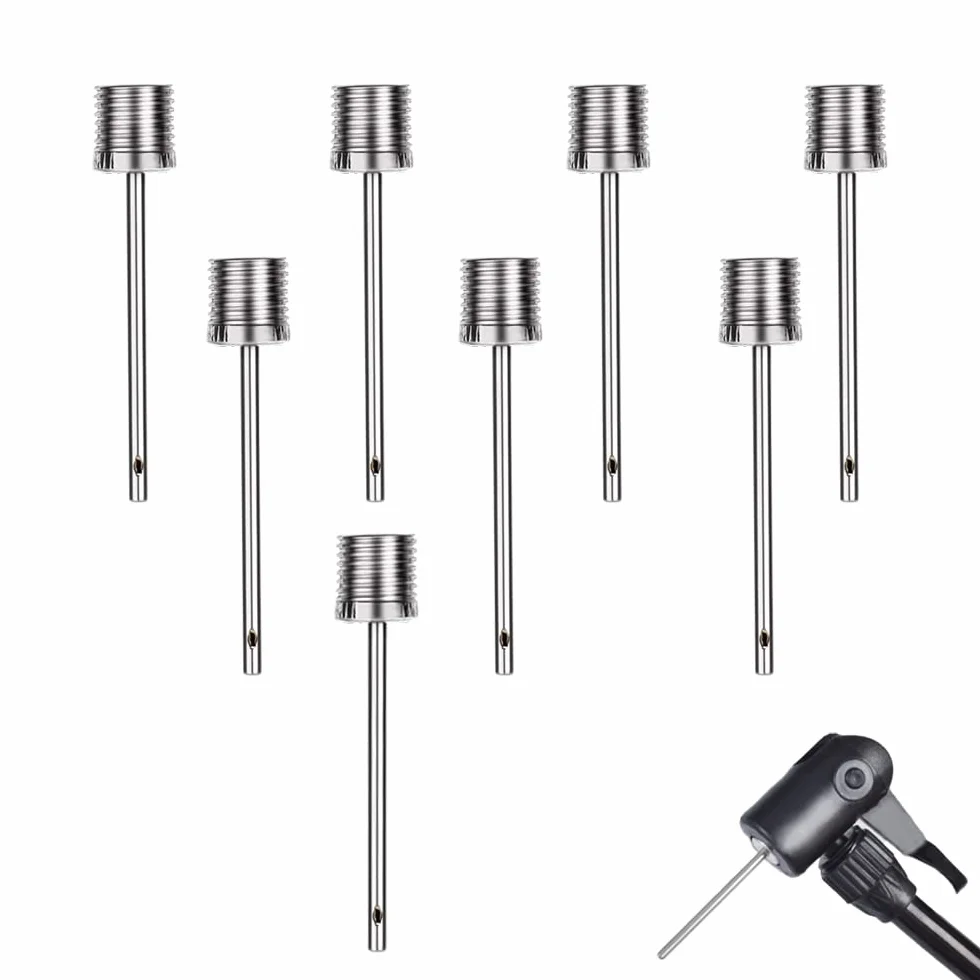 Aghi per Pompa a Sfera 8 PCS Ago Gonfiaggio Palloni