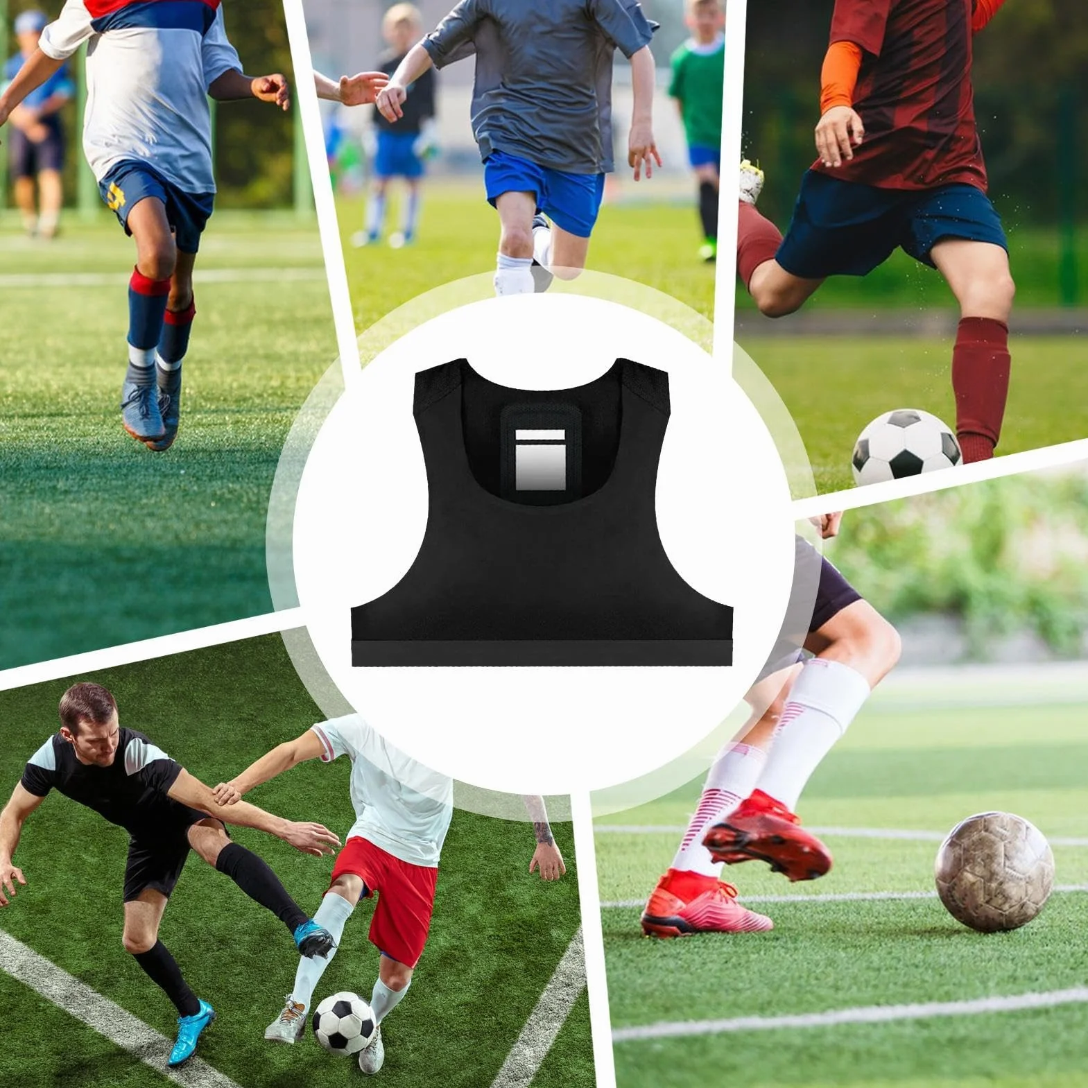 Generic Athlete Series Football GPS Tracker Vest Gilet da allenamento da calcio traspirante